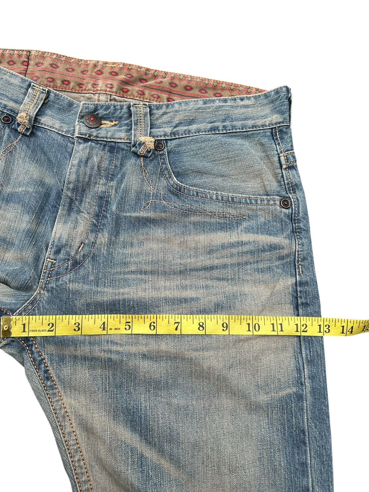 Vintage Edwin Navajo Faded Rusty Mudwash Denim Jeans ☠️🎌