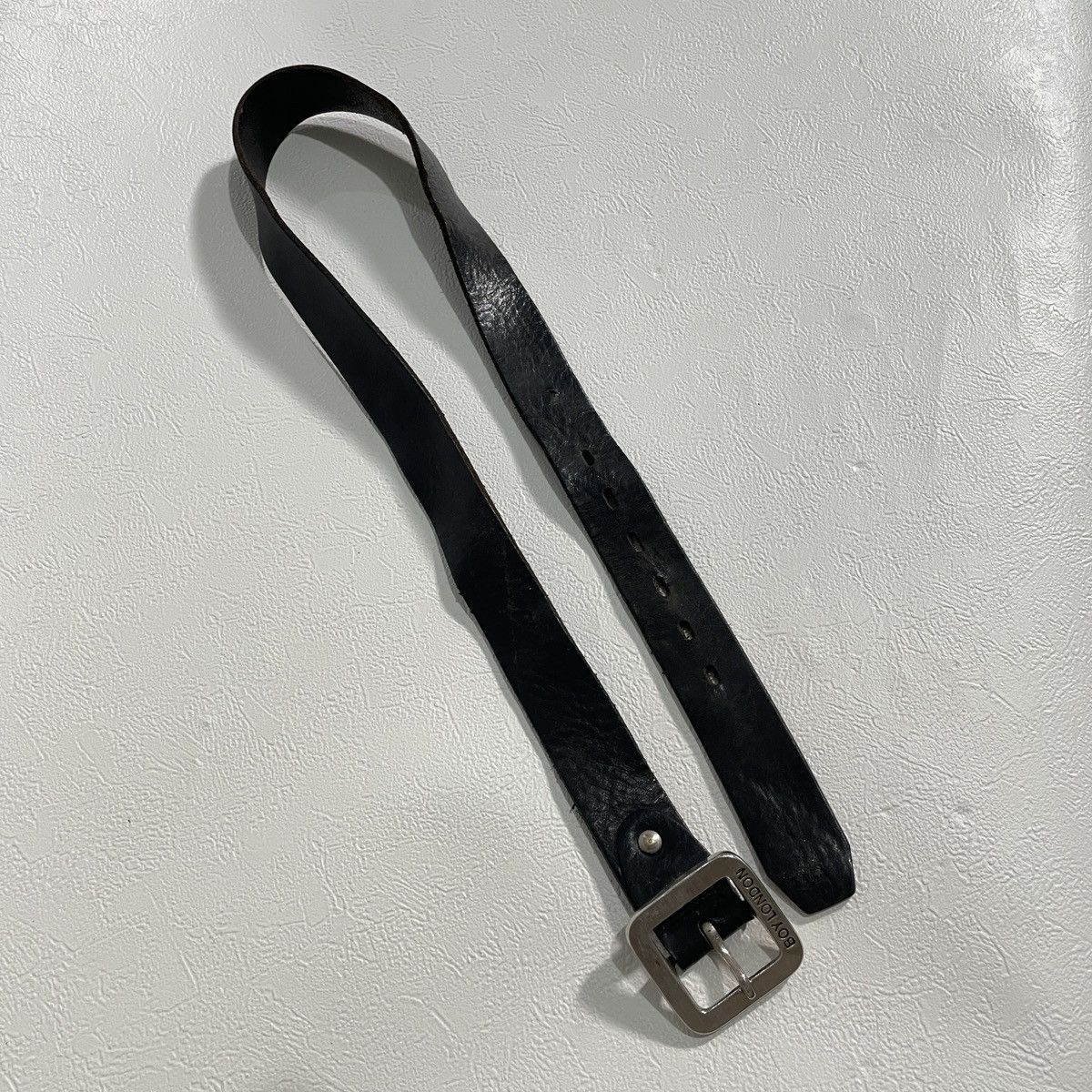 Boy London Vintage Boy London Black Leather Belts Size ONE SIZE - 2 Thumbnail