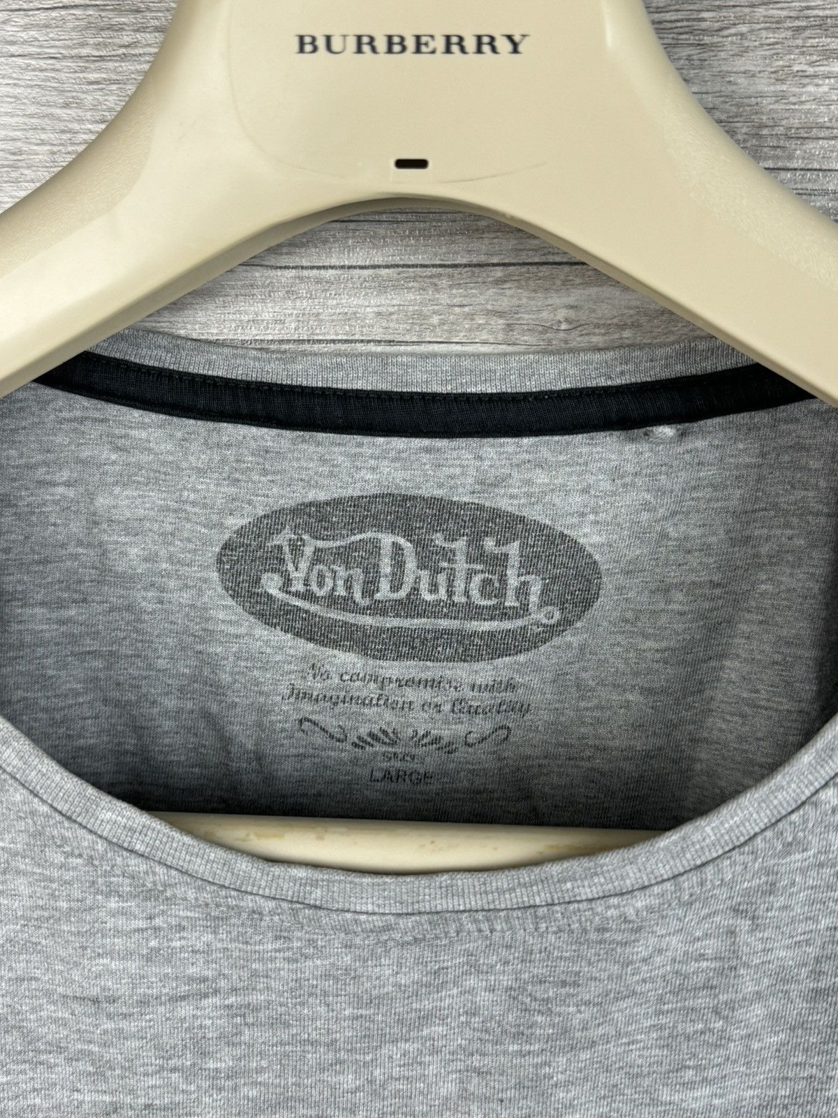 Von Dutch Von Dutch tee t-shirt big logo size L 🍇🛍️ Size US M / EU 48-50 / 2 - 4 Thumbnail