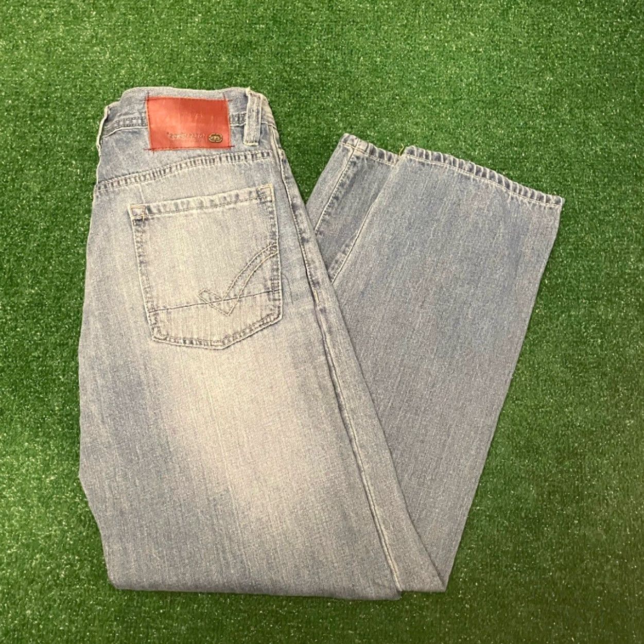 Ecko Unltd. VINTAGE Ecko Unltd Baggy Jeans VTG Mens Size 32 Embroidered Grunge Skater Y2K Size US 32 / EU 48 - 6 Thumbnail