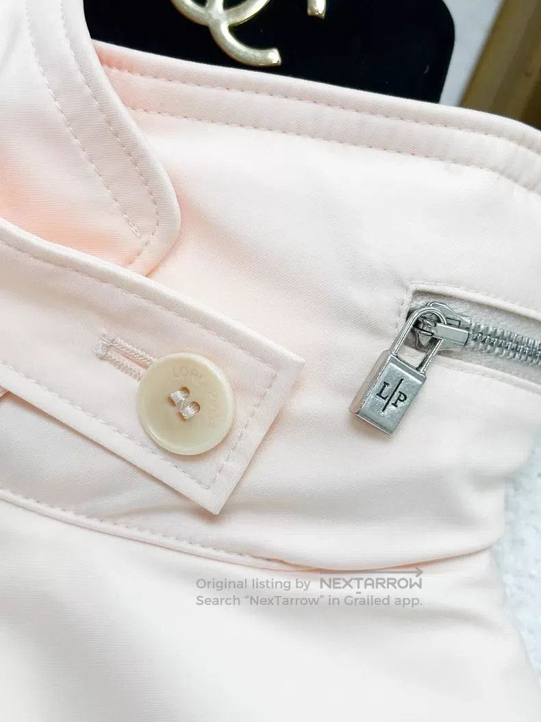 Loro Piana Loro Piana Orange Pink Hooded Collar Jacket Jacket Size S / US 4 / IT 40 - 3 Thumbnail