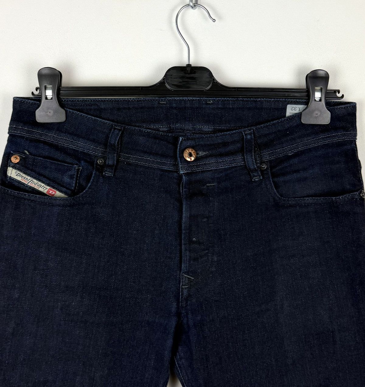 Diesel Diesel Sleenker Slim Skinny Jeans Size W31 L32 Navy Blue Size US 31 - 2 Thumbnail