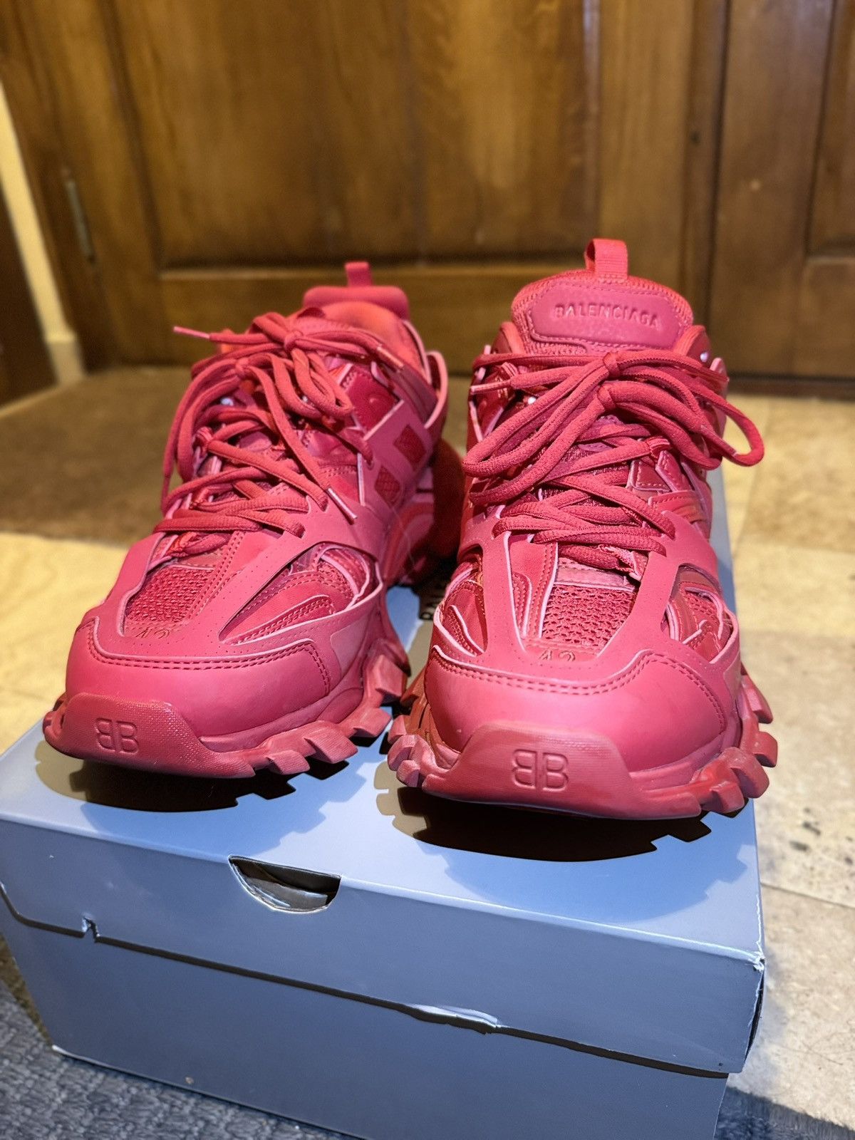 Balenciaga Balenciaga Track , red Size US 9 / EU 42 - 10 Thumbnail