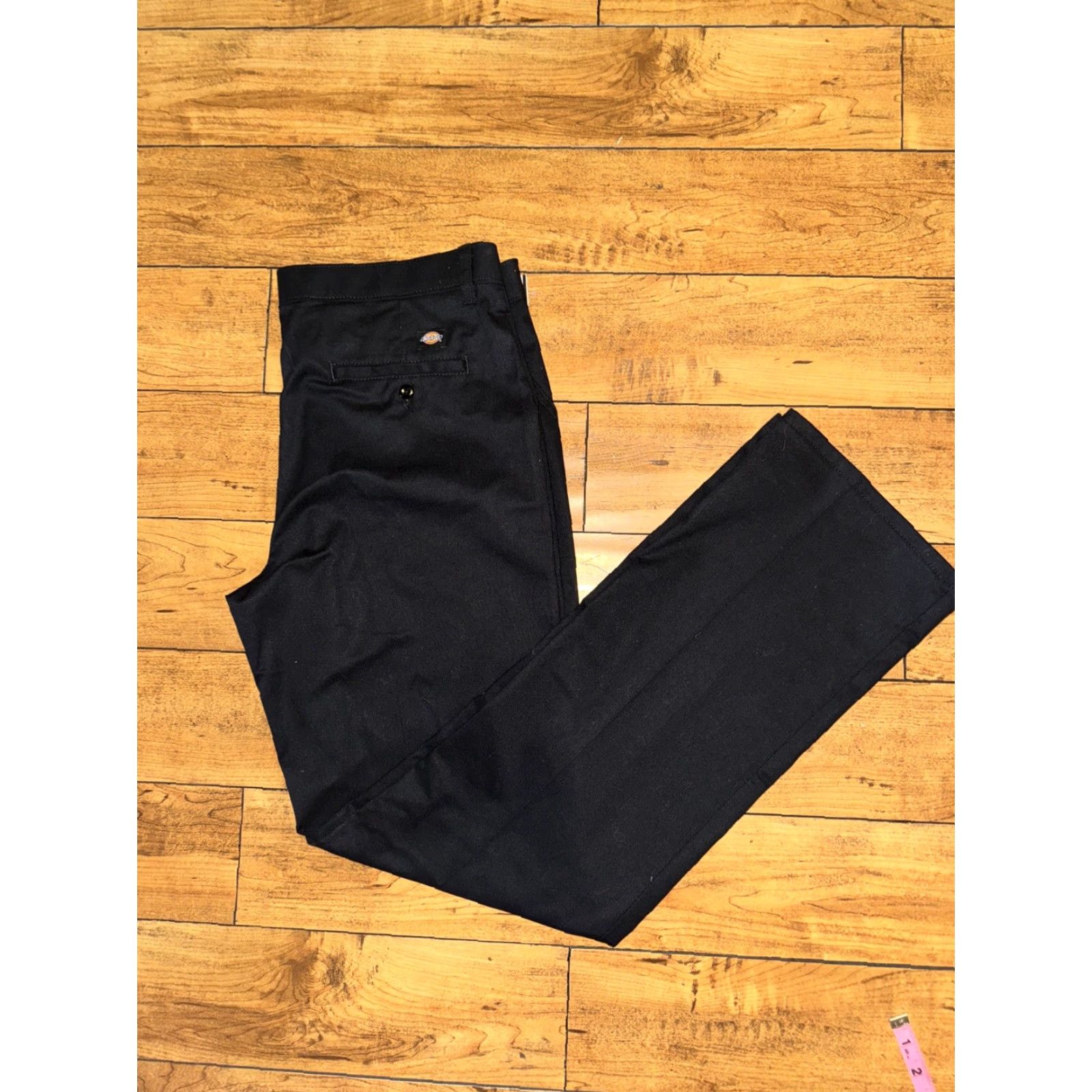 Dickies Dickies Women Chino Pants 35x36 Black BNWT Regular Pants Women 35 Chino BNWT Black Described Size 24" / US 00 / IT 34 - 2 Thumbnail