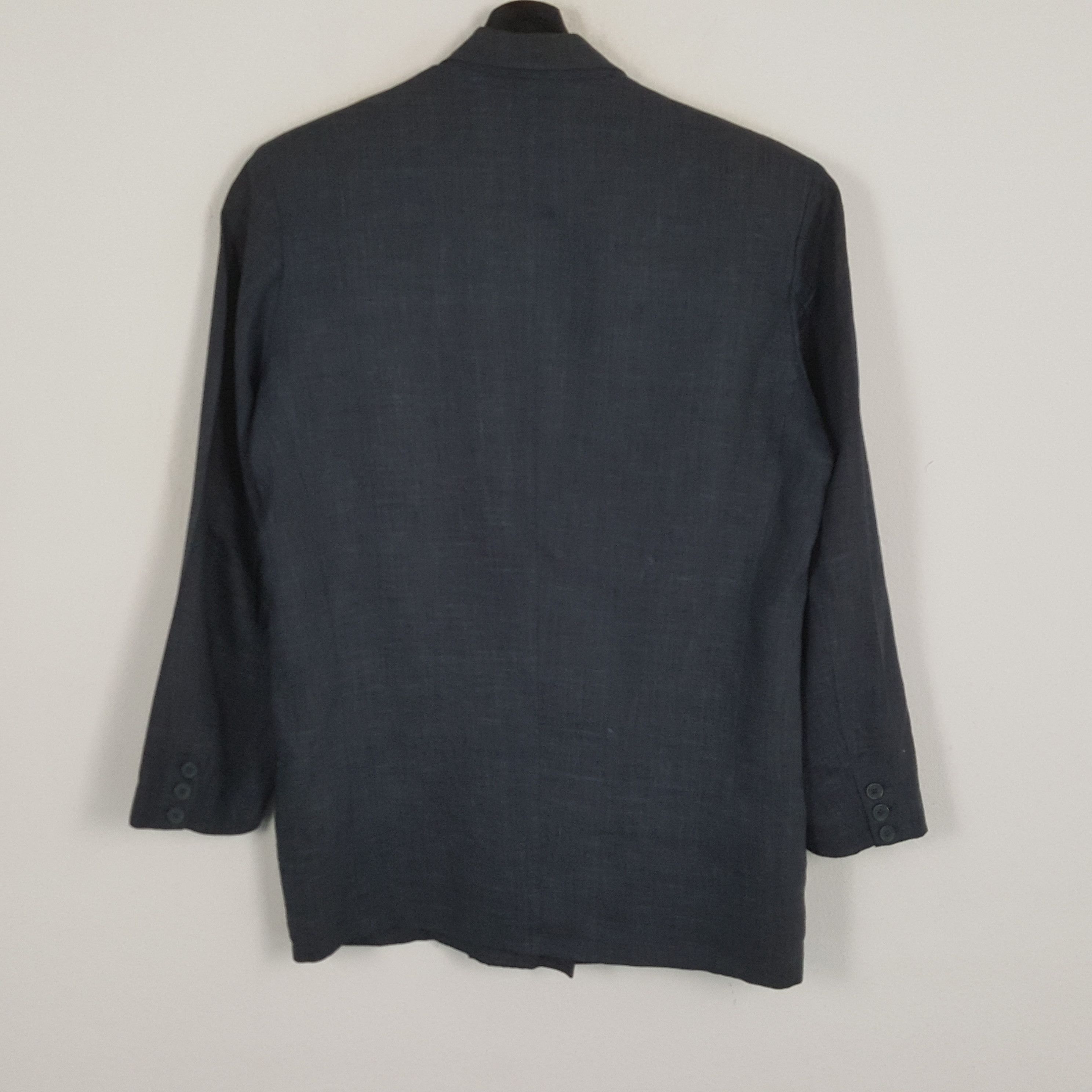 Vintage Y'S by YOHJI YAMAMOTO Japanese Fashion Designer Blazer Size 46S - 3 Thumbnail