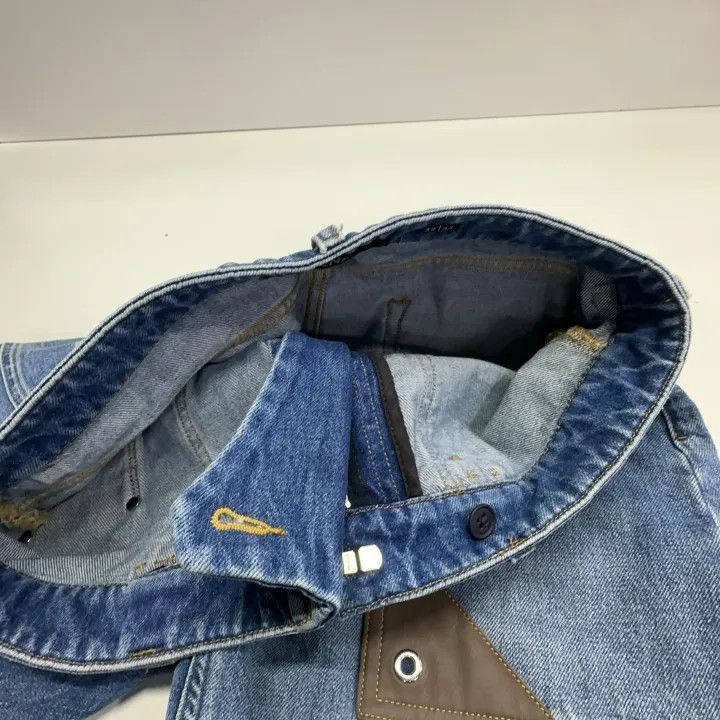 Fendi Fendi SS23 Men’s Denim Shorts with Zip -2507 Size US 32 / EU 48 - 6 Thumbnail