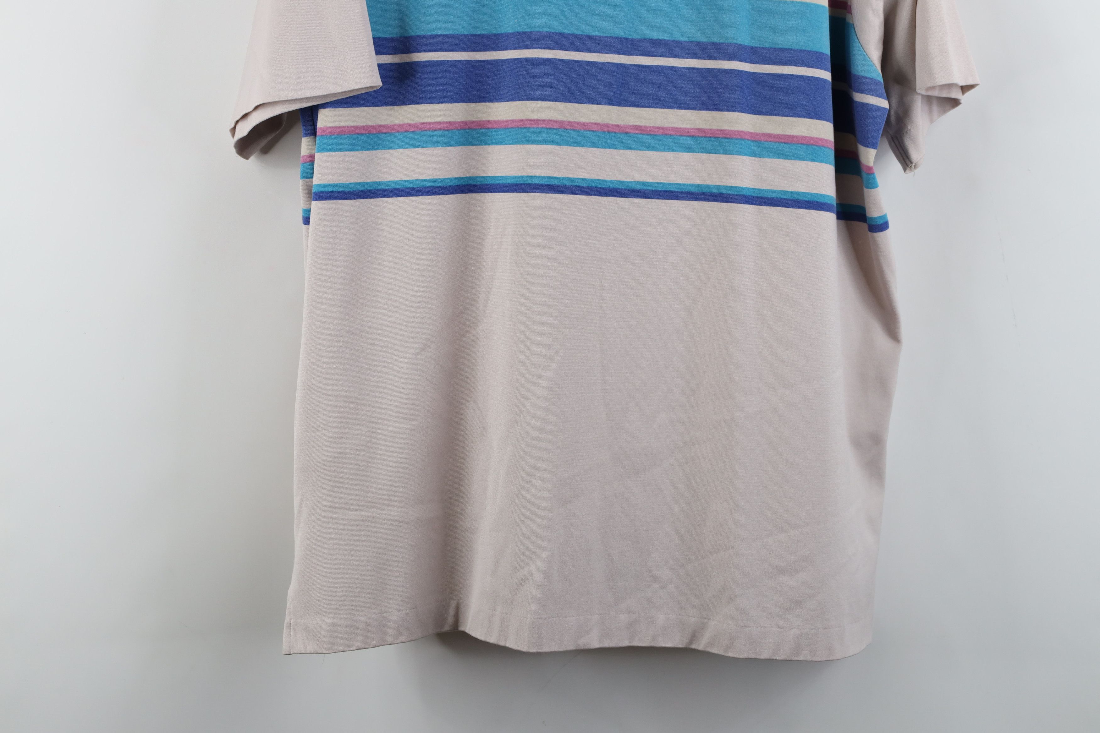 Vintage Vintage 70s Streetwear Bock Knit Collared Golf Polo Shirt Size US XL / EU 56 / 4 - 14 Thumbnail