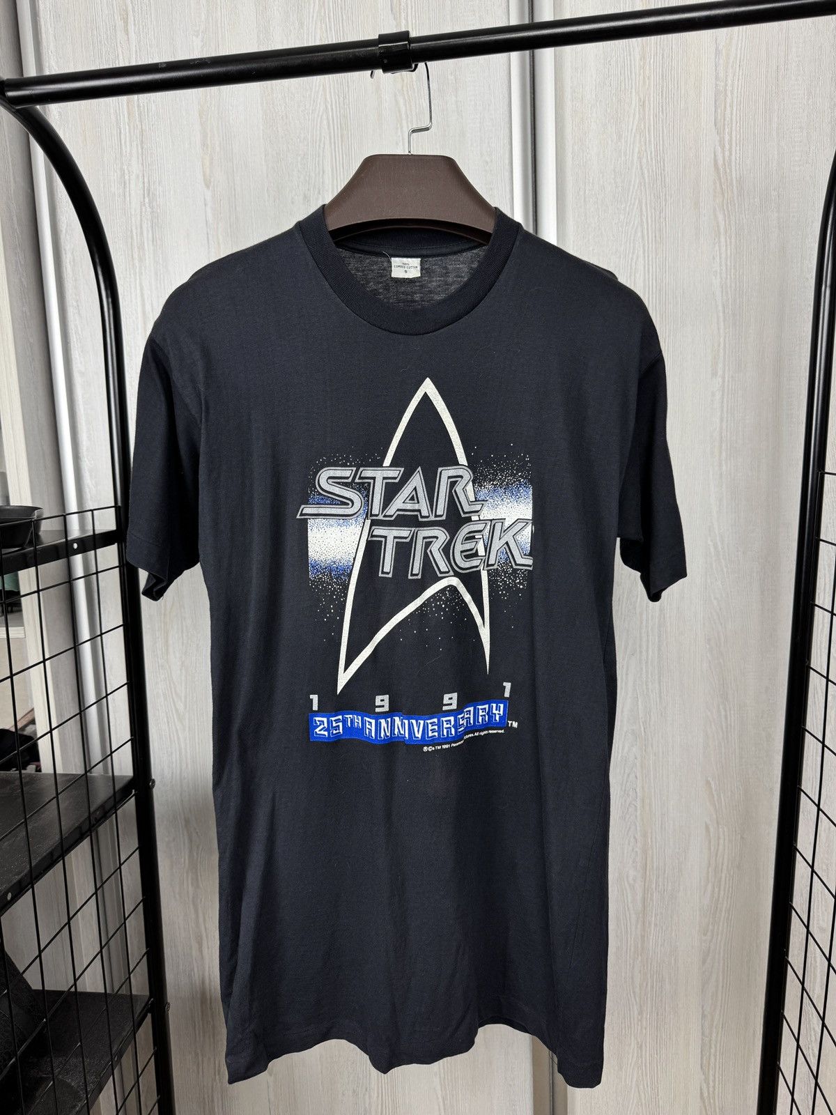 Vintage Star Trek 1991 25th Anniversary Copyright Vintage T-Shirt S Size US S / EU 44-46 / 1 - 2 Thumbnail