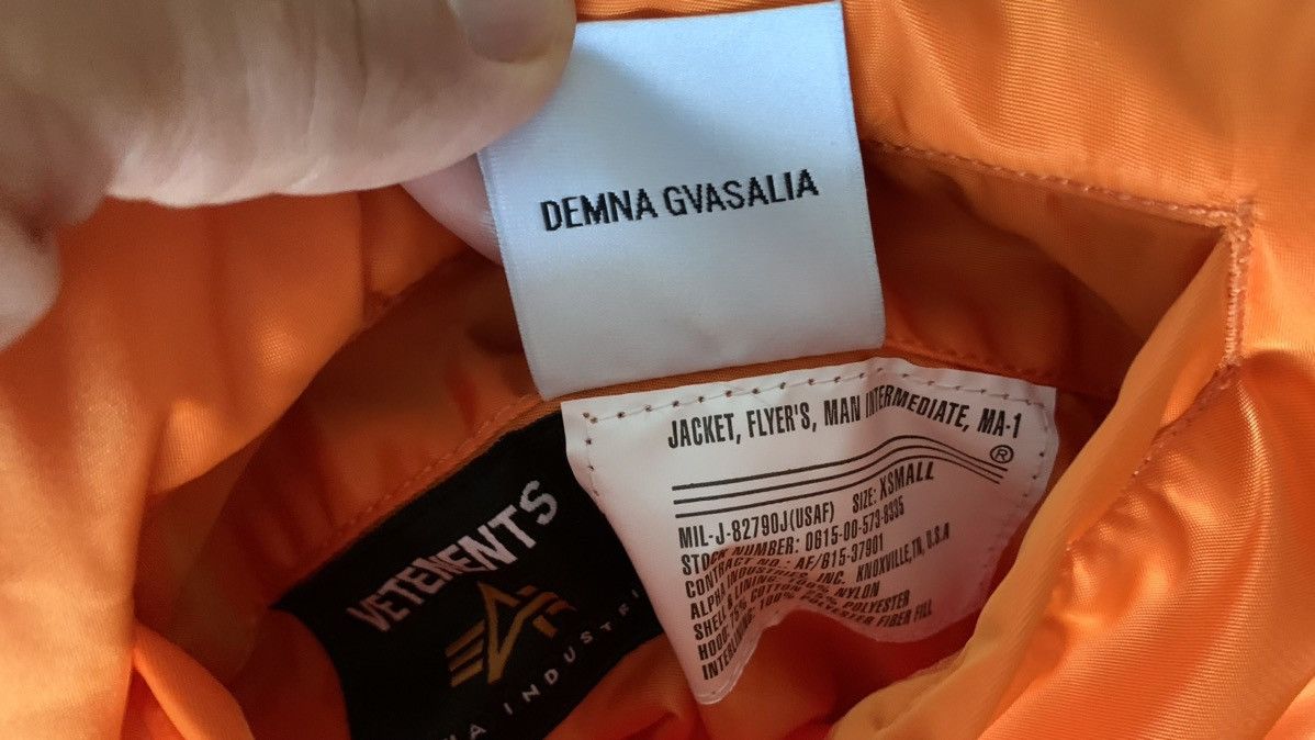 Alpha Industries × Vetements Vetements x Alpha industries 2018 tribal ma-1 bomber jacket Size US XXL / EU 58 / 5 - 7 Thumbnail