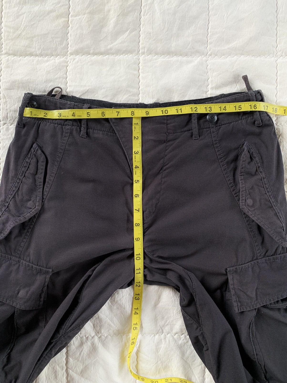 If Six Was Nine 2000s GOA Suspender Moto Cargo Pant Size US 34 / EU 50 - 13 Thumbnail
