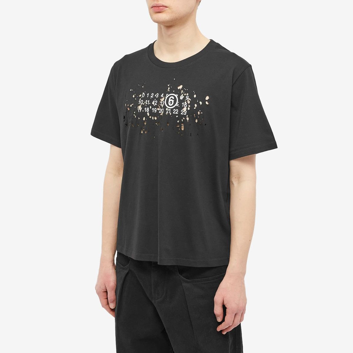 Maison Margiela DESTROYED MAISON MARGIELA TEES Size US S / EU 44-46 / 1 - 2 Thumbnail