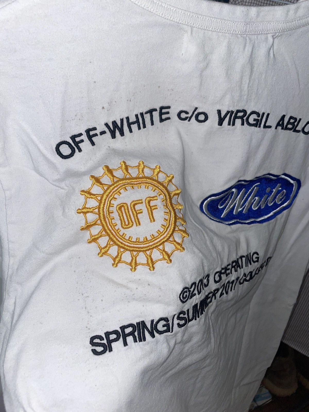 Off-White Off White Work Tee Size US XS / EU 42 / 0 - 7 Thumbnail