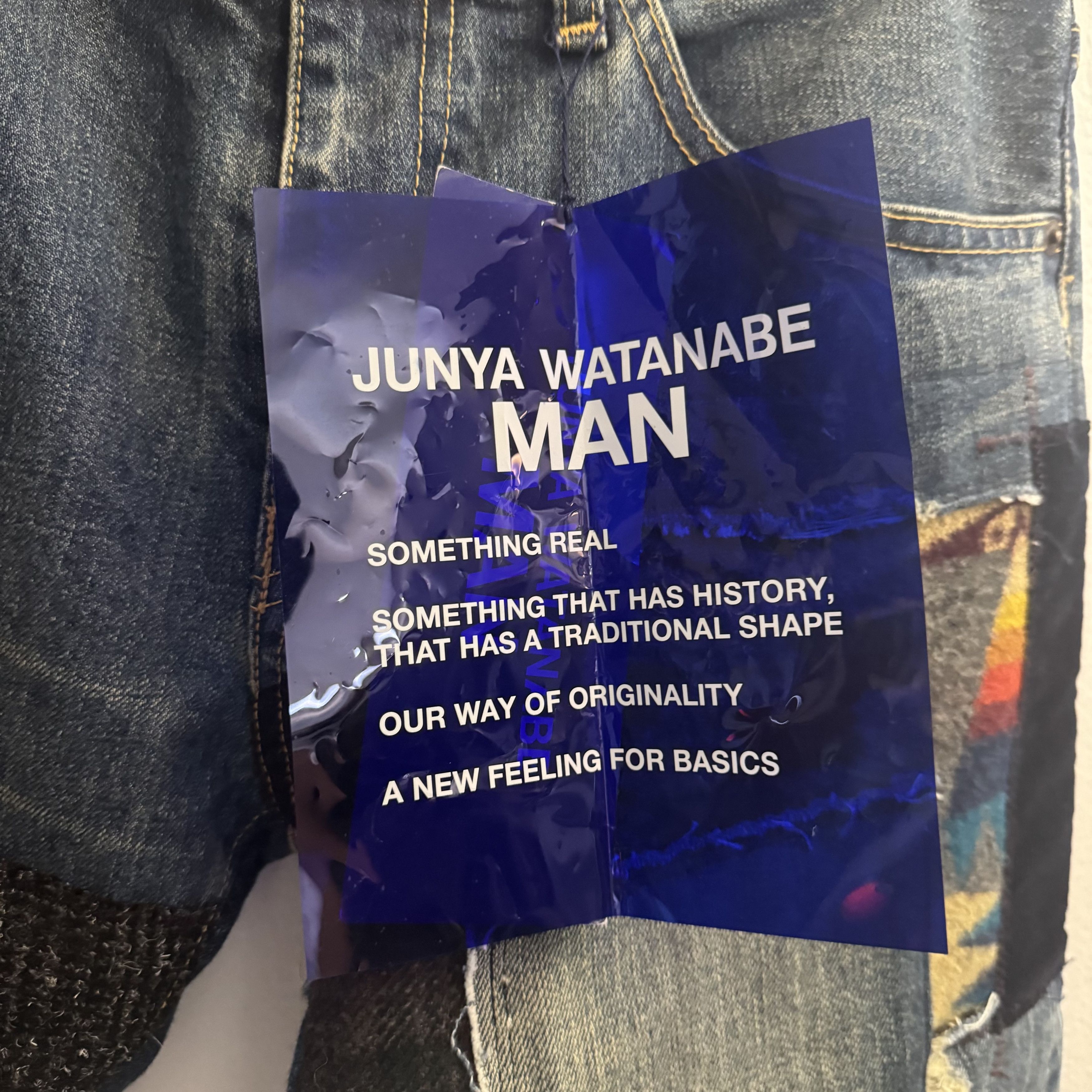 Junya Watanabe × Levi's × Pendleton Junya Watanabe Comme CDG Levi’s Pendleton Patchwork Denim Size US 34 / EU 50 - 2 Thumbnail