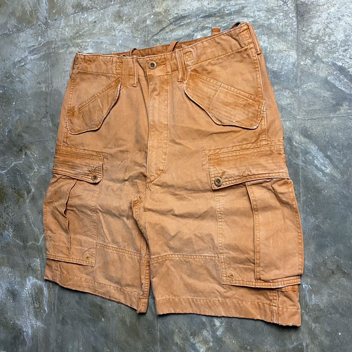 RRL Ralph Lauren RRL Dyed Cargo Shorts Size US 32 / EU 48 - 4 Thumbnail