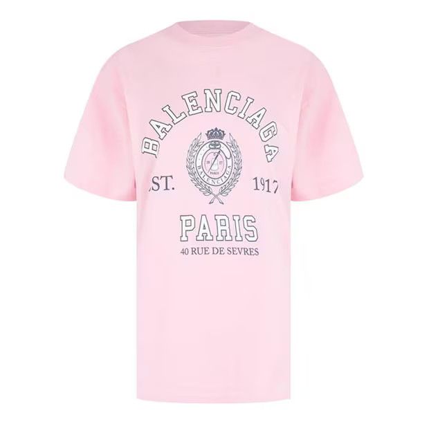 Balenciaga o1g2r1mq0924 T-Shirt in Pink Size XS / US 0-2 / IT 36-38 - 1 Thumbnail