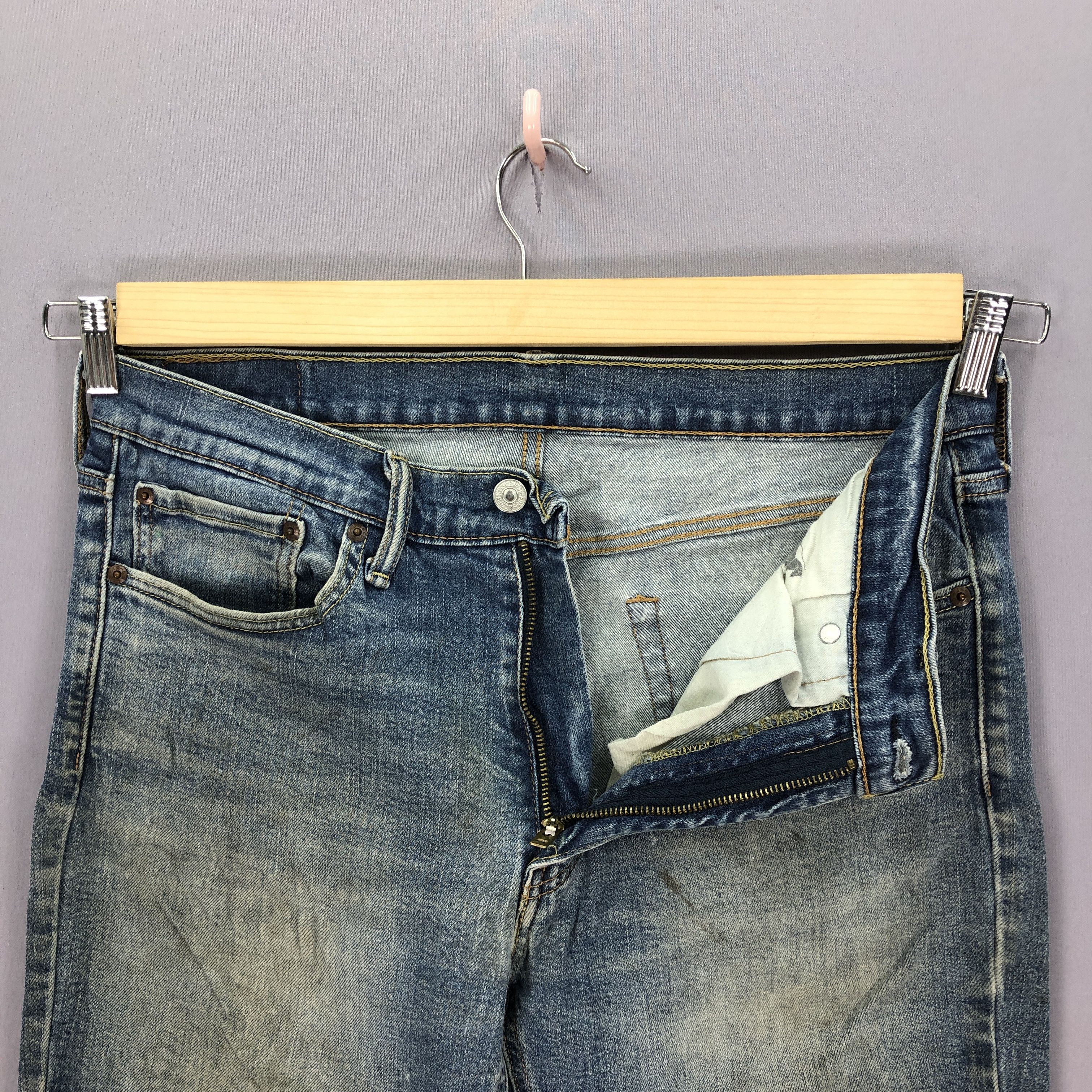 Levi's Vintage Levis 541 Distressed Jeans Levi's Dirty Mud Denim Size US 30 / EU 46 - 5 Thumbnail