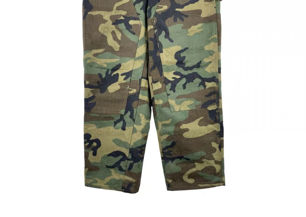 Supreme Supreme Jacquard Logos Double Knee Denim Painter Jean J31 Size US 30 / EU 46 - 4 Thumbnail