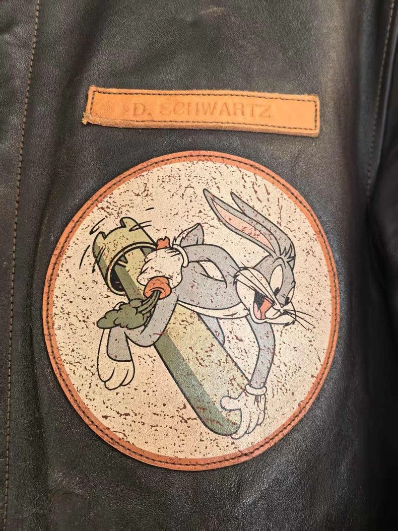 The Real McCoy's Leather Jacket Size US L / EU 52-54 / 3 - 6 Thumbnail