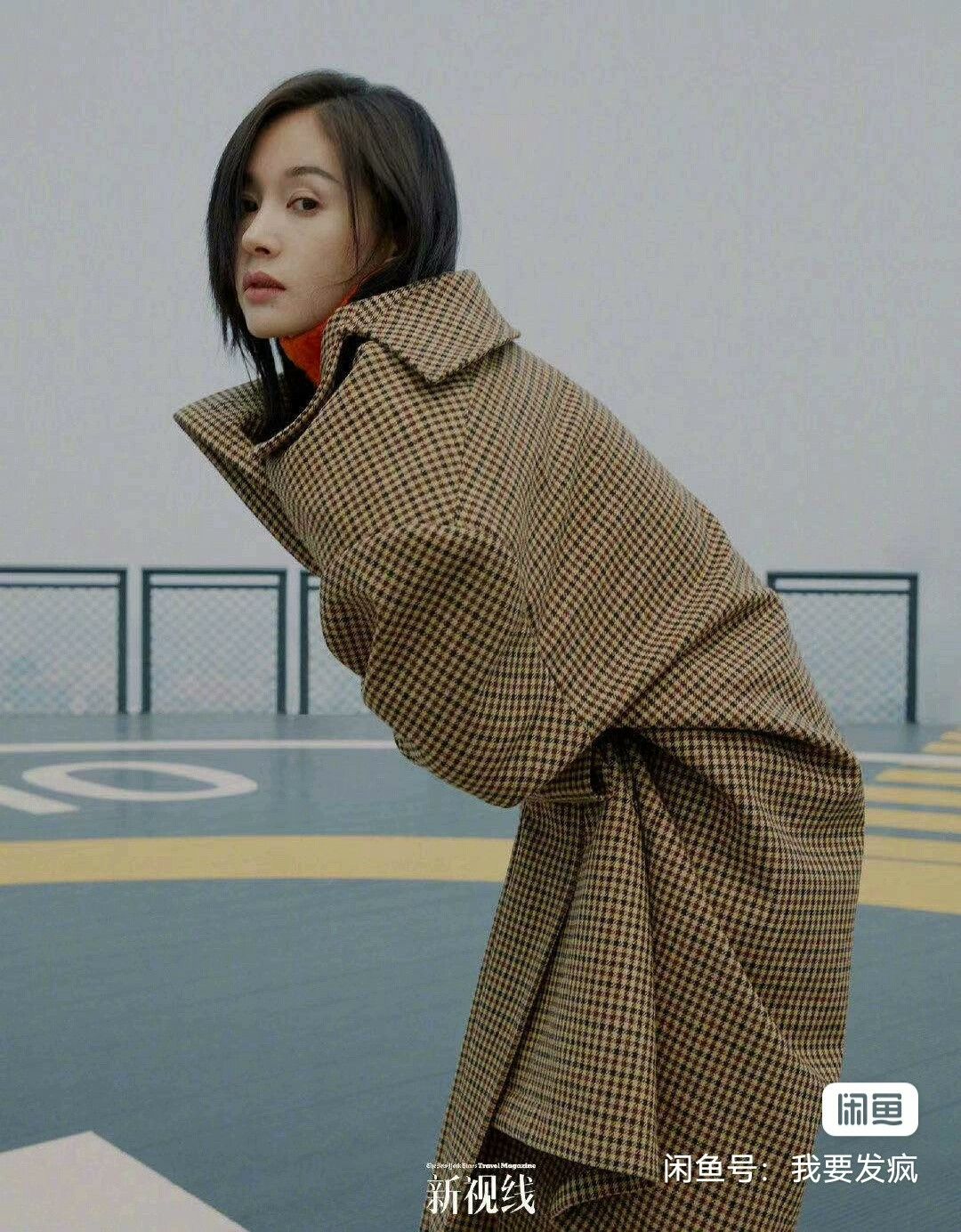 Balenciaga oversized checked wool coat by balenciaga Size US M / EU 48-50 / 2 - 2 Thumbnail