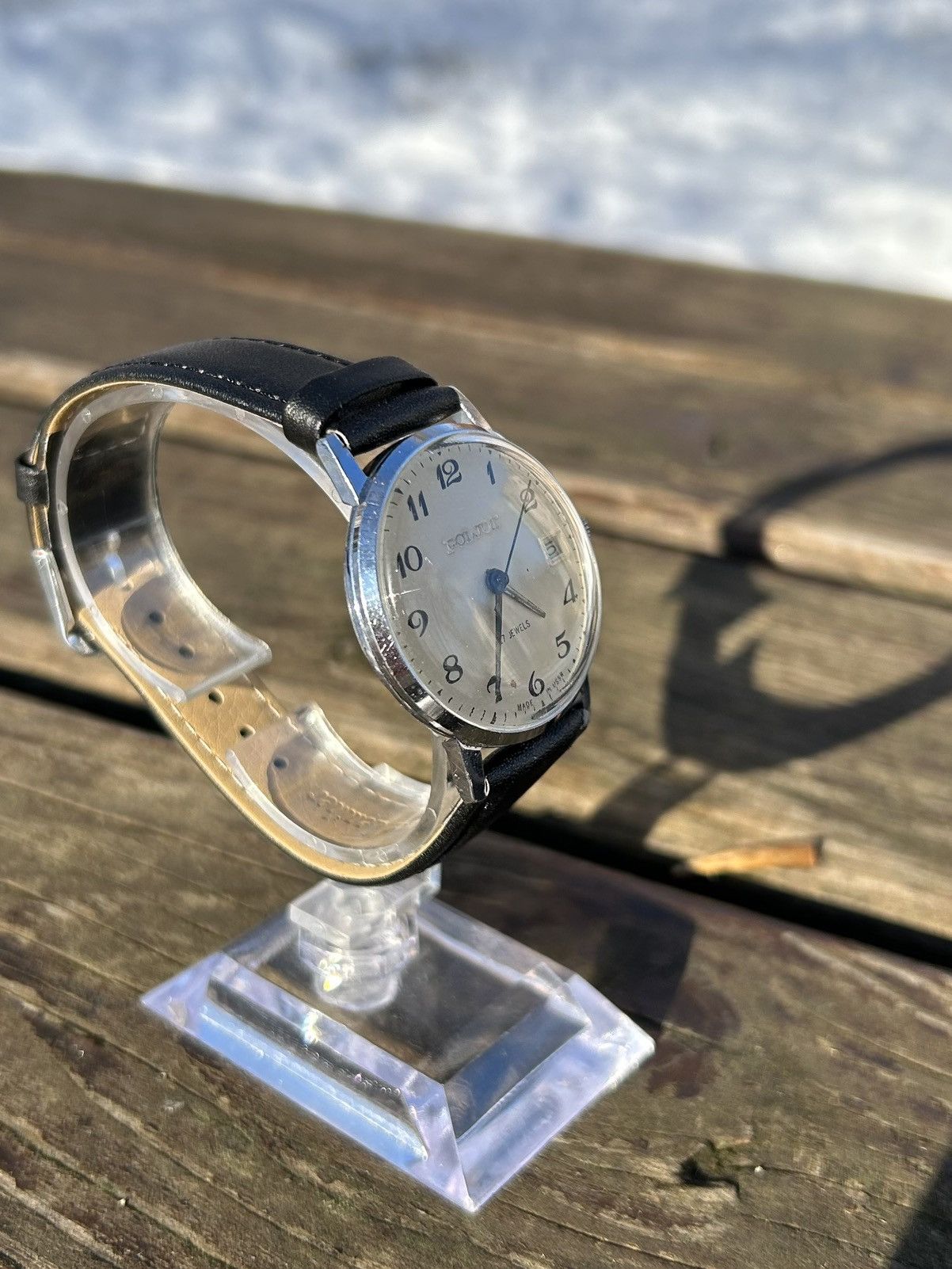 Vintage Vintage Watch Soviet USSR Mechanical Poljot Hand Winding Size ONE SIZE - 11 Thumbnail