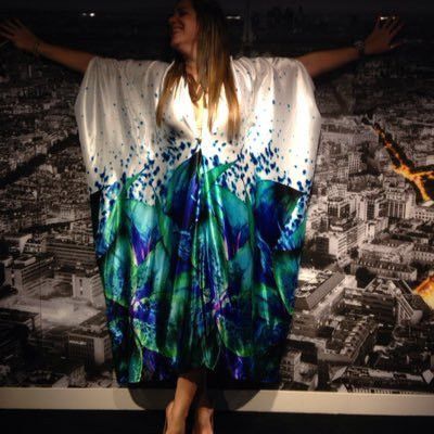 Roberto Cavalli Vintage Roberto Cavalli Blue Floral Snake Buckle Maxi Dress Size XS / US 0-2 / IT 36-38 - 2 Thumbnail
