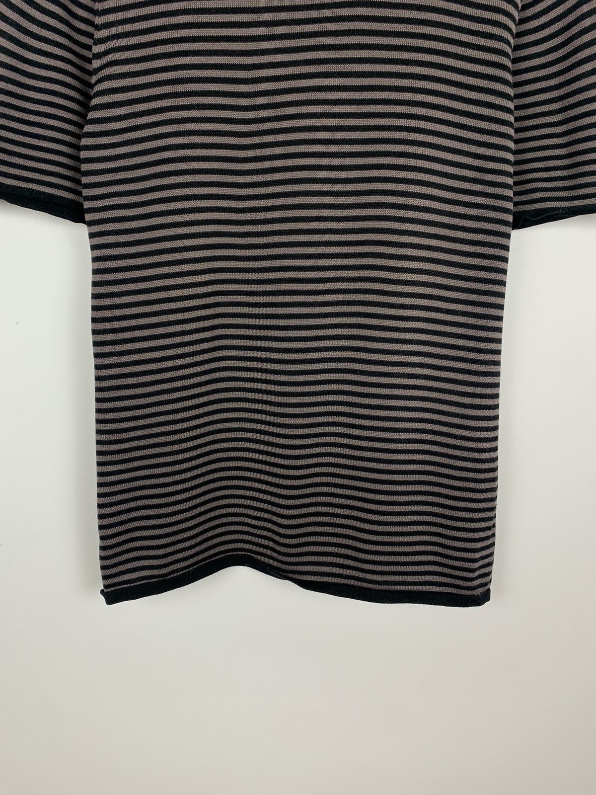 Gudrun Sjoden Vintage Gudrun Sjoden Striped Cotton Brown T-Shirt Size M Size M / US 6-8 / IT 42-44 - 3 Thumbnail