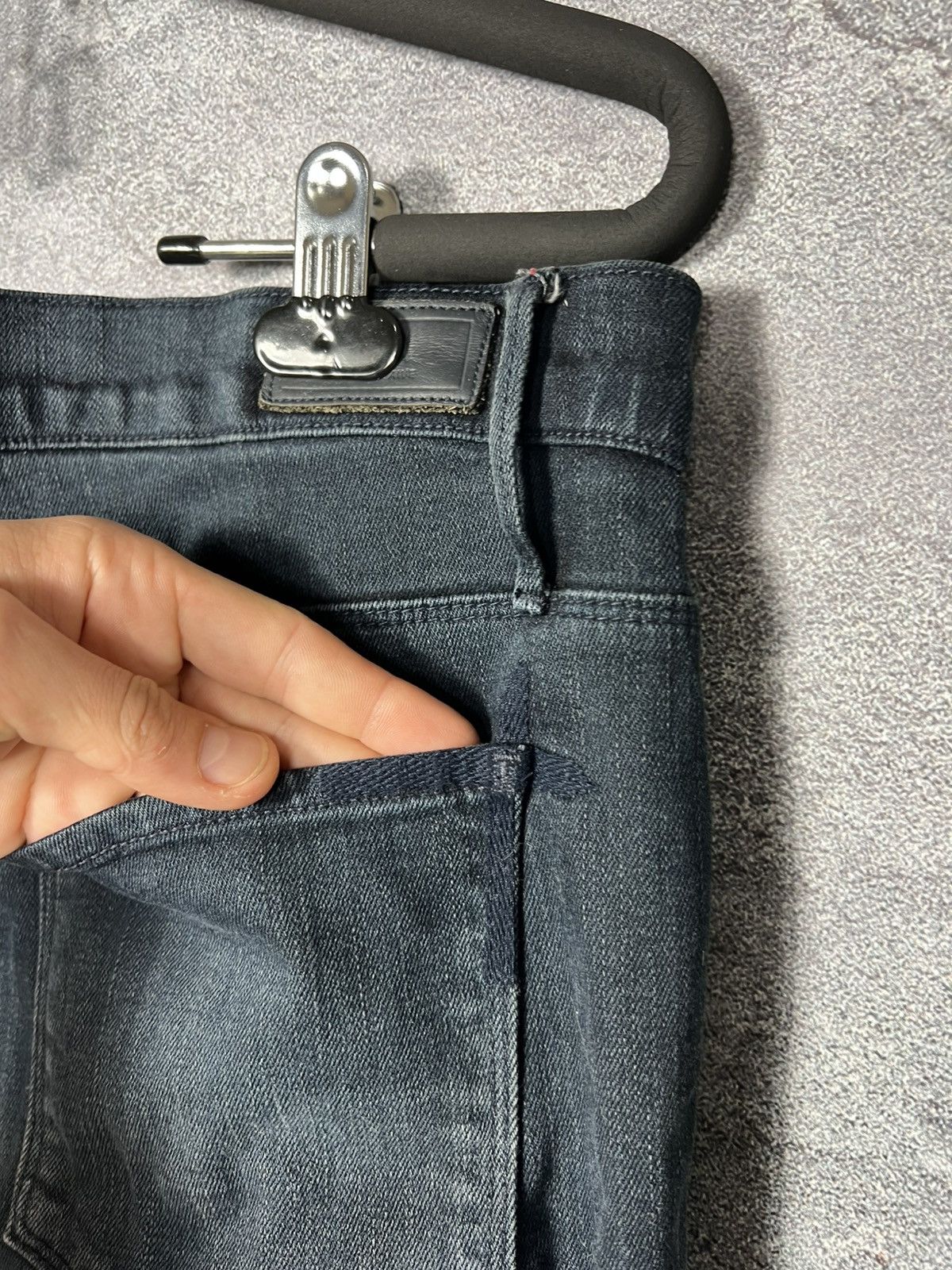 Rta RTA Road to Awe Navy Denim Skinny Jeans Pants Size US 30 / EU 46 - 14 Thumbnail