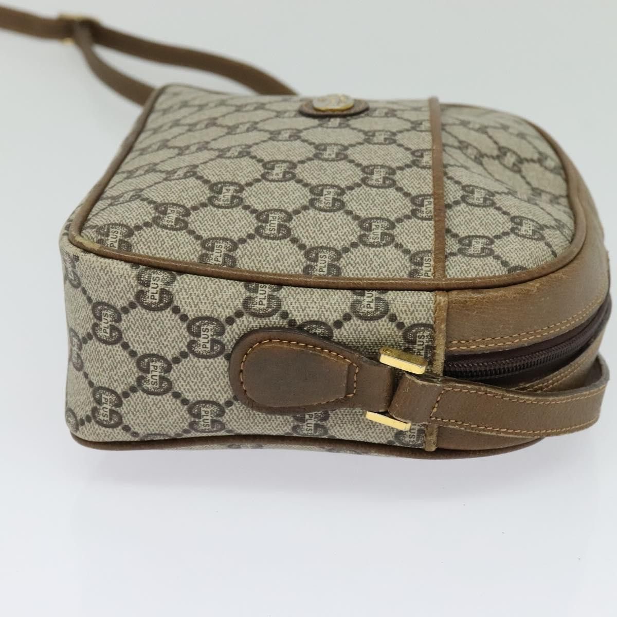 Gucci GUCCI GG Plus Supreme Shoulder Bag Pvc Beige Gold Size ONE SIZE - 5 Thumbnail