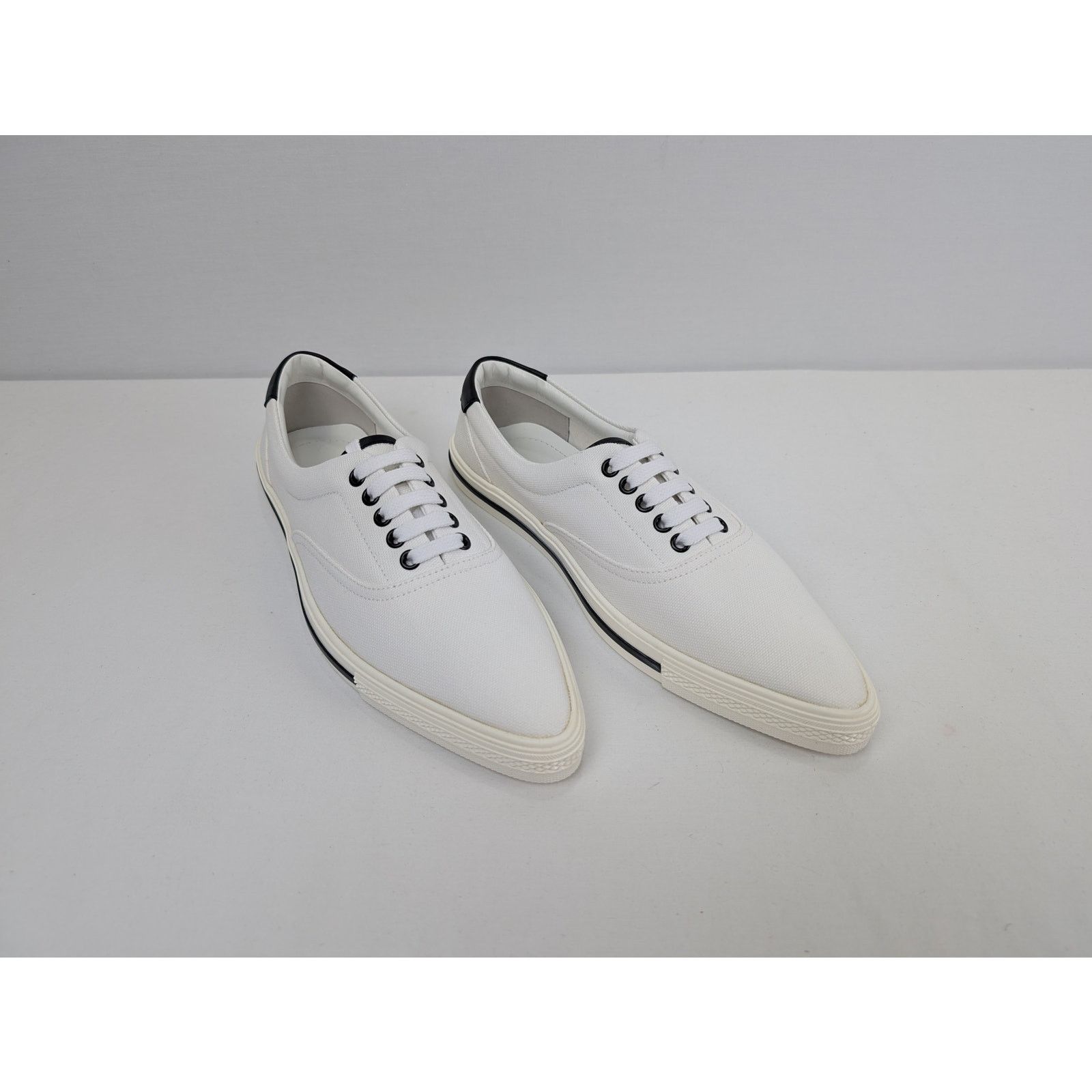 Saint Laurent Paris o1rshd1 Club Low top Sneakers in Off-White 44 Size US 11 / EU 44 - 7 Thumbnail