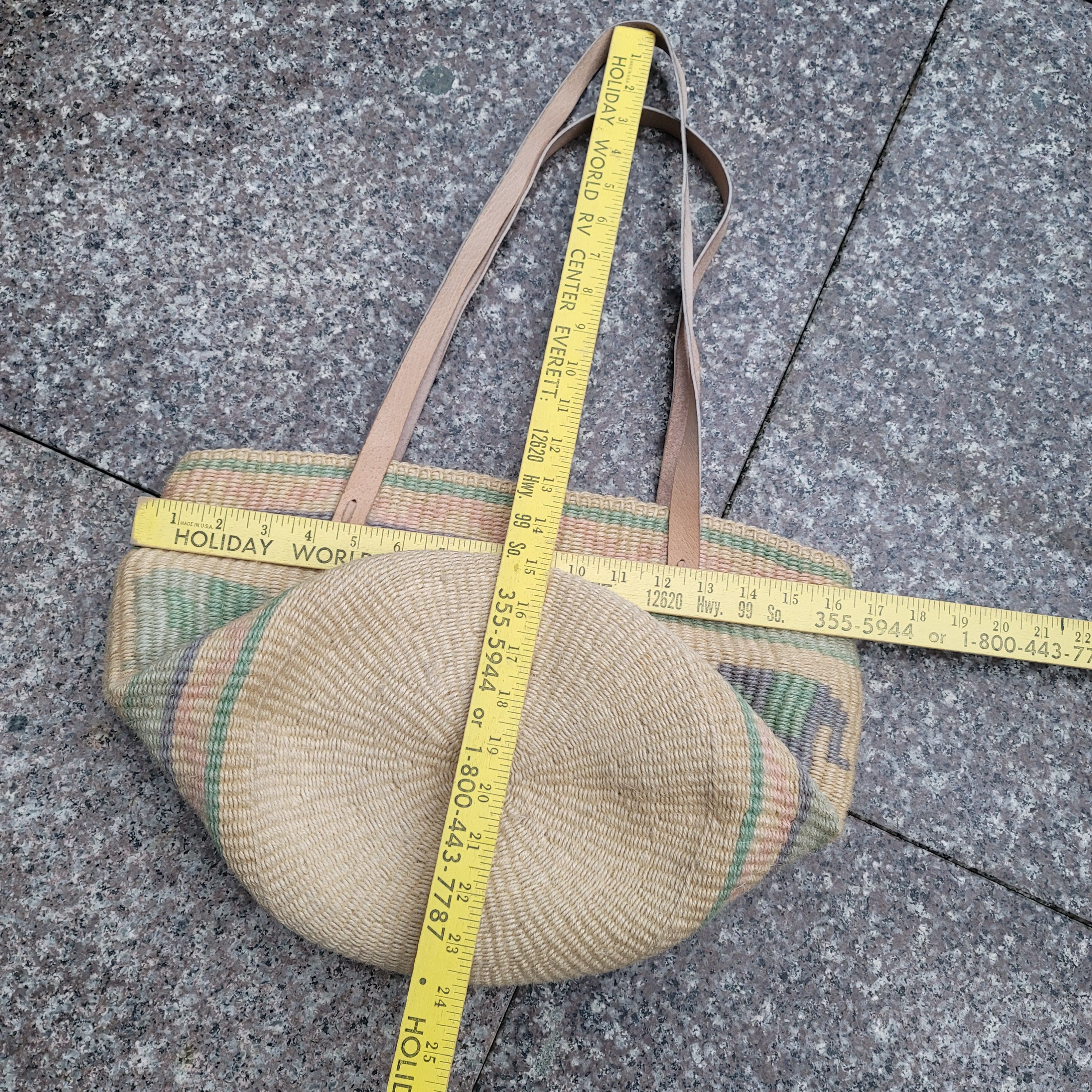 Other Vintage natural fiber woven tote bag Size ONE SIZE - 8 Thumbnail