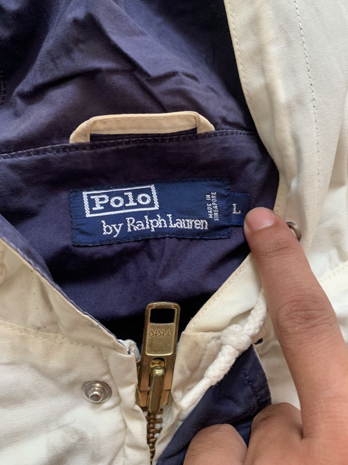 Polo Ralph Lauren 🔥VTG 90S POLO RL P WING PARKA JACKETS Size US L / EU 52-54 / 3 - 5 Thumbnail
