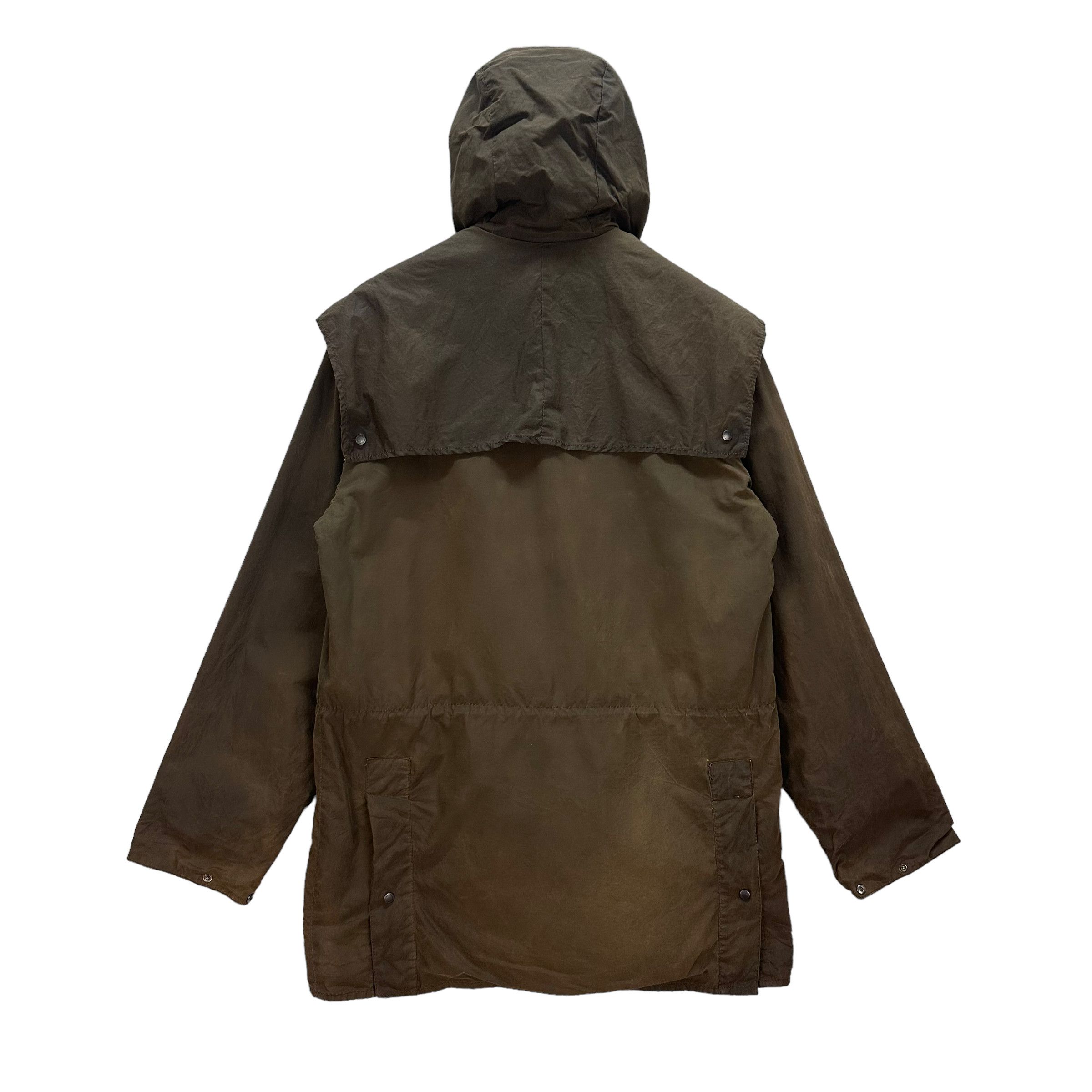 Barbour BARBOUR TARTAN LINED HOODED WAXED JACKET #8177-208 Size US M / EU 48-50 / 2 - 15 Thumbnail