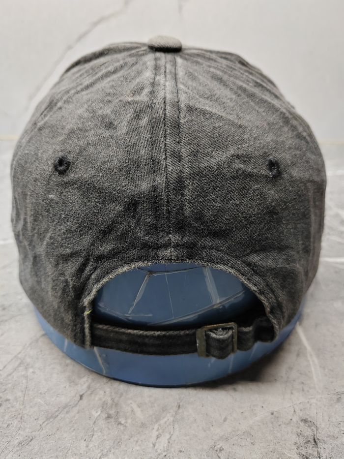 Japanese Brand Vintage Black Rebel Indian Dakota Distressed Cap Size ONE SIZE - 6 Thumbnail