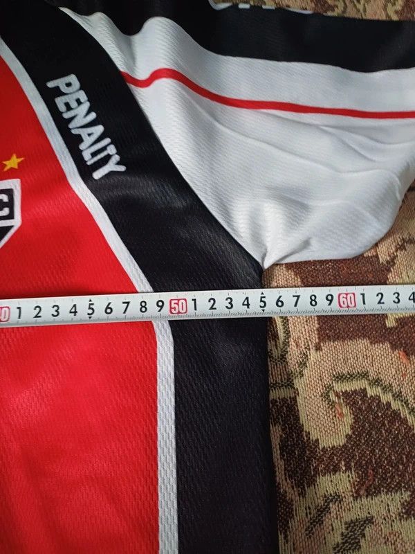 Penalty Rarity: Original São Paulo FC(2000-2001)Training Shirt Size US M / EU 48-50 / 2 - 15 Thumbnail