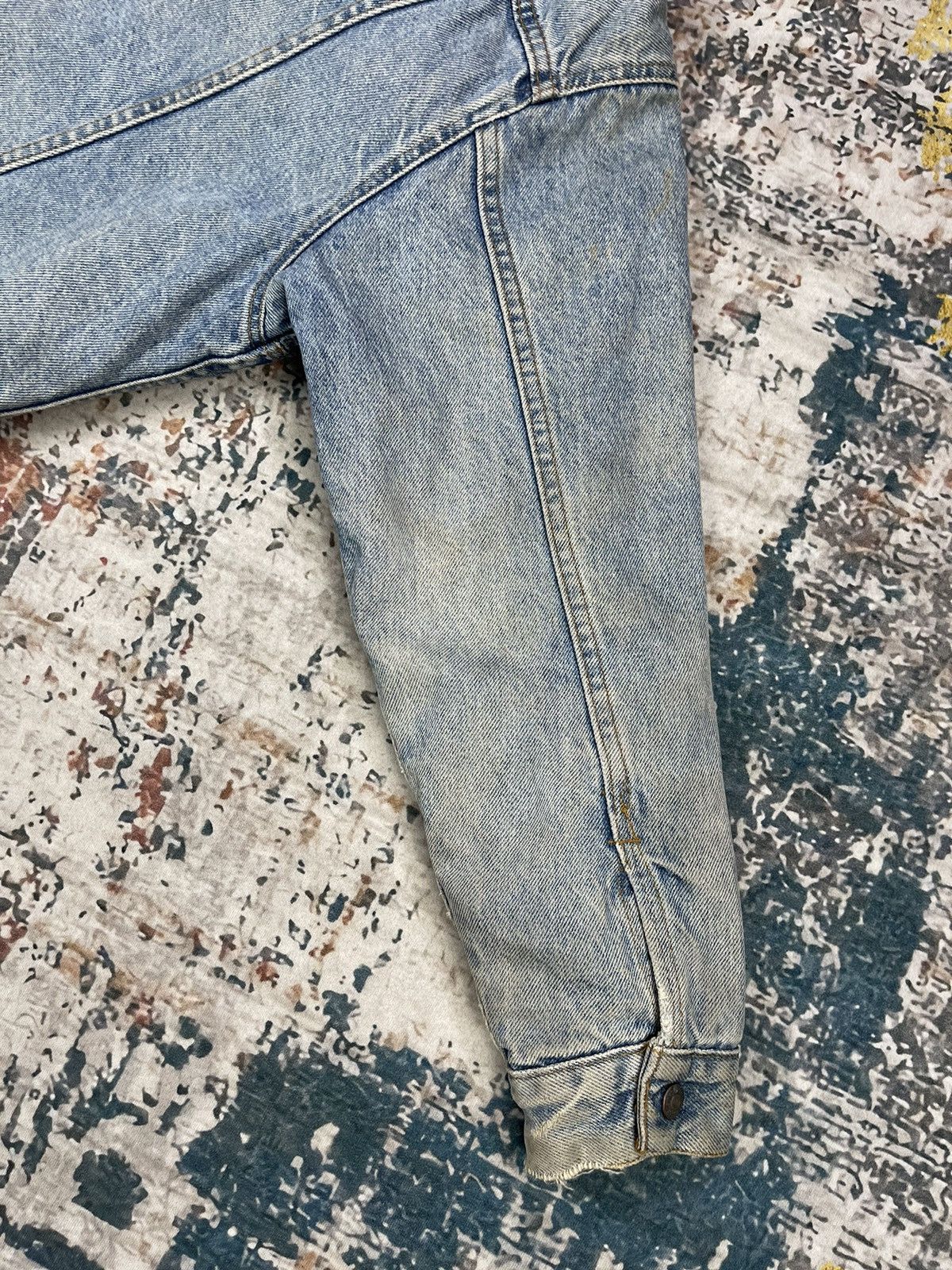Levi's Vtg Levis Sherpa Lining Denim Trucker Jackets Size US L / EU 52-54 / 3 - 9 Thumbnail