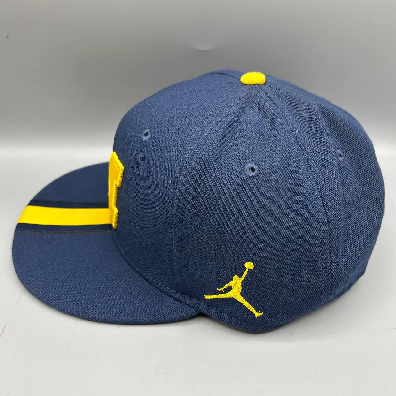 Jordan Brand Air Jordan x Michigan Wolverines Hat Men NCAA Snap Back Cap Size ONE SIZE - 3 Thumbnail