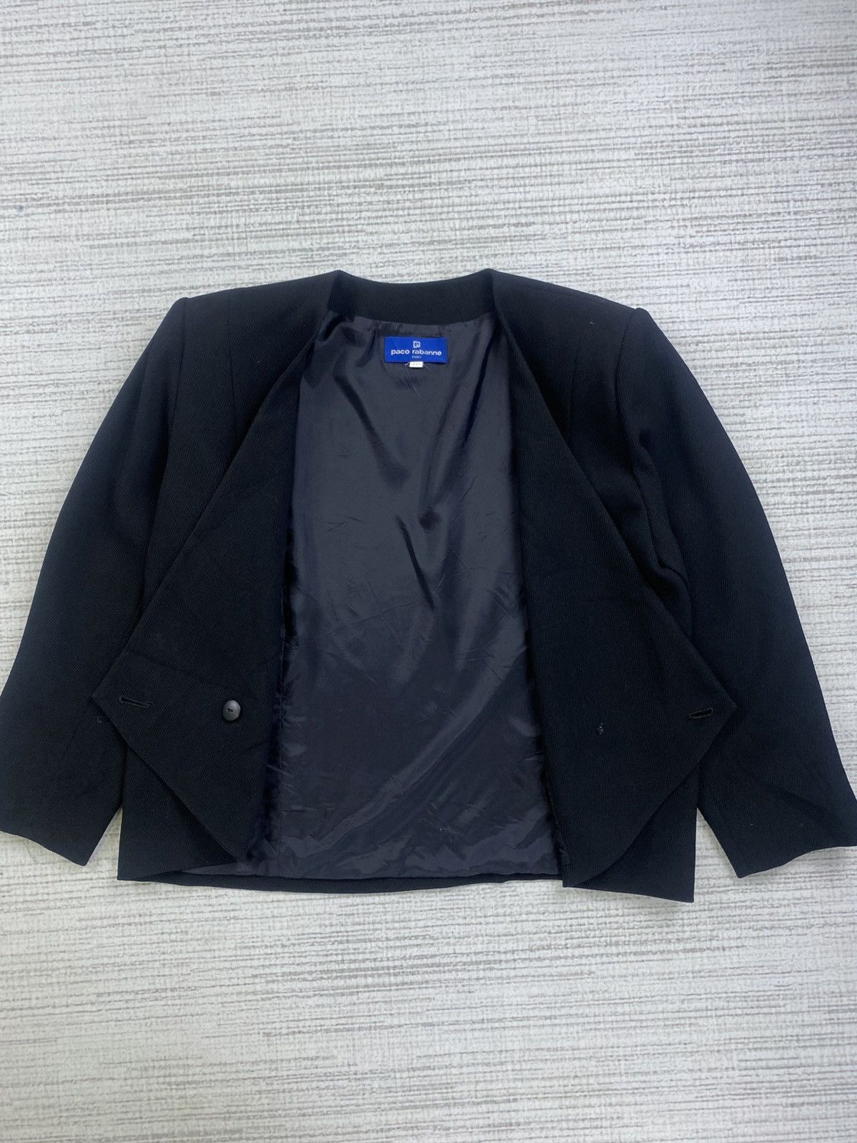 Paco Rabanne × Vintage Vintage Paco Rabanne Paris Women Blazer Size M / US 6-8 / IT 42-44 - 5 Thumbnail