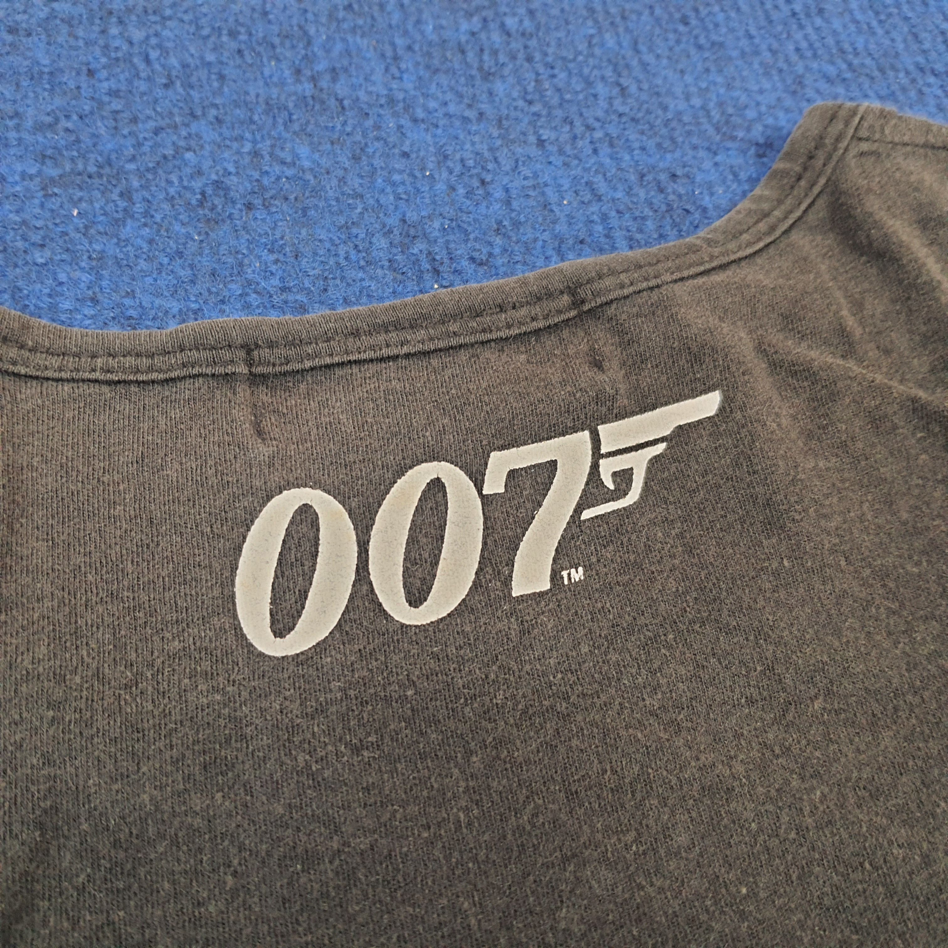Vintage Vintage 007 James Bond Movie Tshirt Size US S / EU 44-46 / 1 - 5 Thumbnail