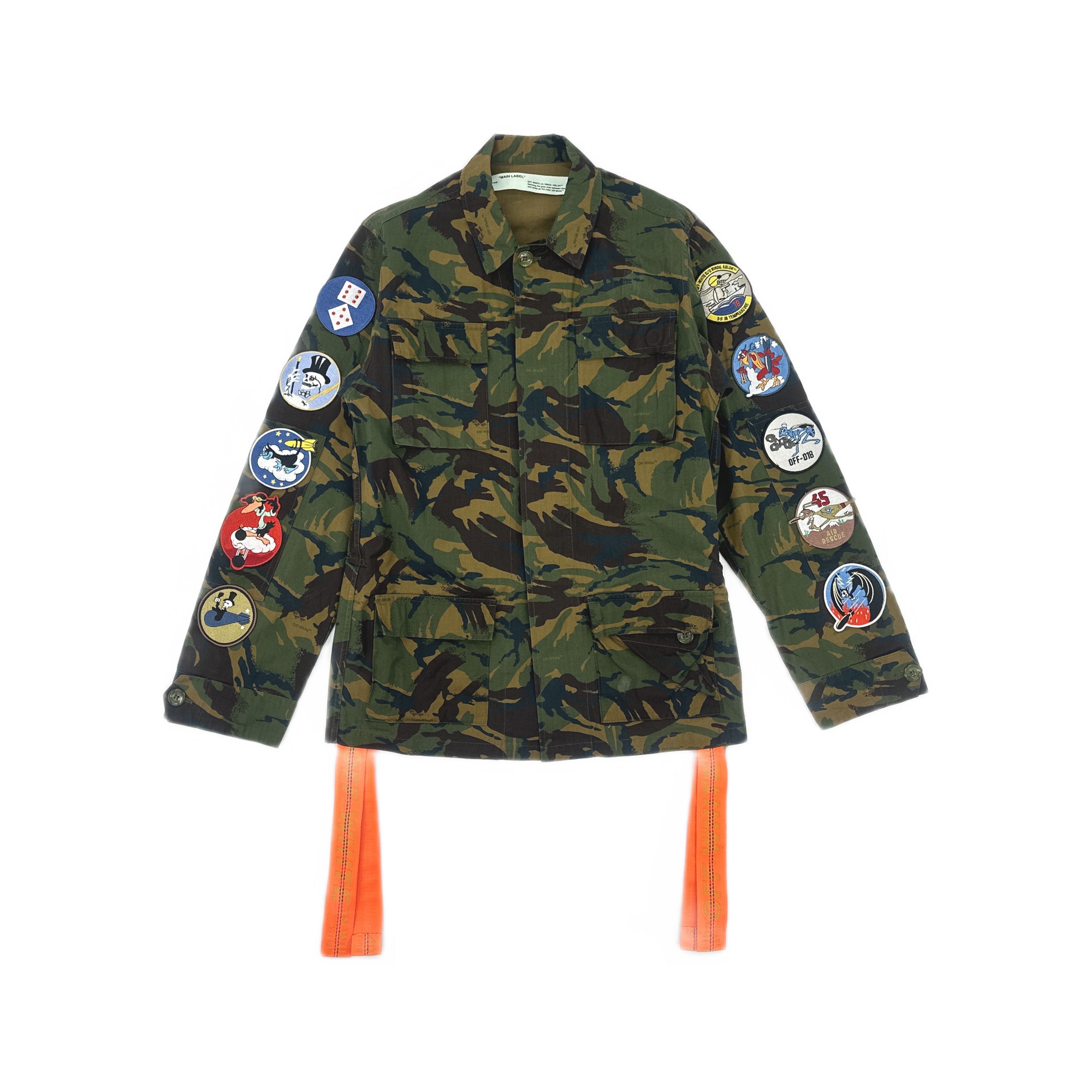 Off-White OFF-WHITE Camo Patch Field Jacket Size XXS Size US XXS / EU 40 - 1 Thumbnail
