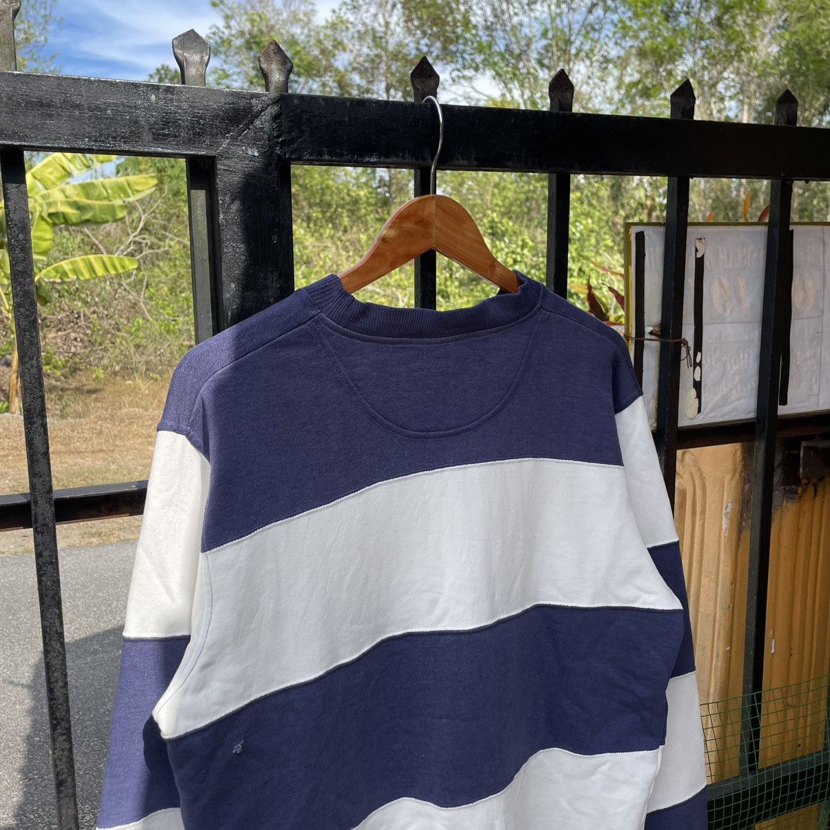Vans 🔥Vintage 90s Vans Skateboard Small Logo Striped Sweatshirts Size US M / EU 48-50 / 2 - 3 Thumbnail