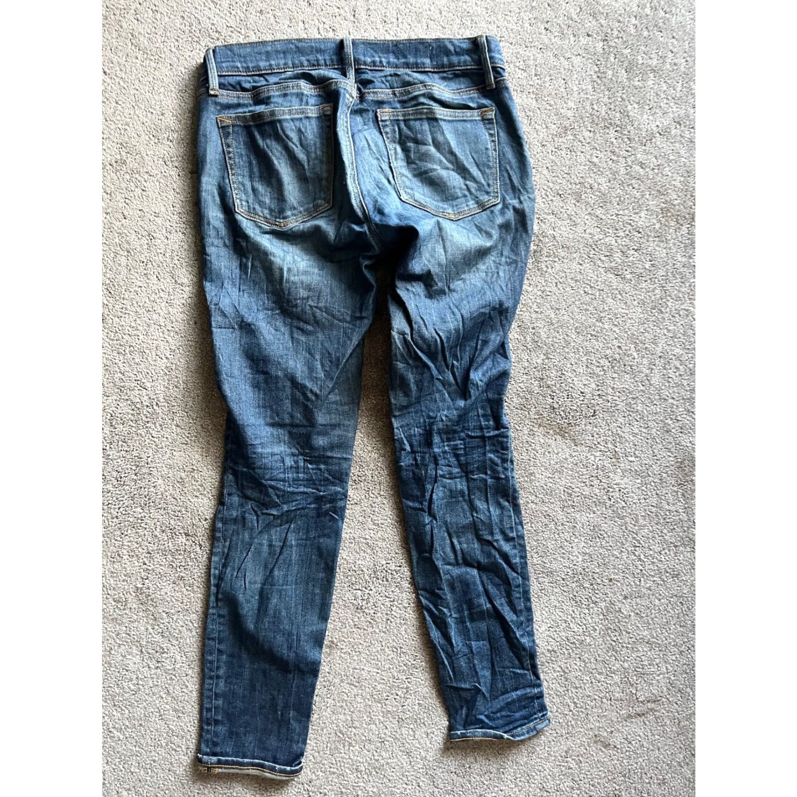 Gap Gap 1969 Legging Jean Womens 26S Blue Dark Wash Skinny Stretch Jeans Womens 26S Blue Dark Wash Skinny Stretch Size 26" / US 2 / IT 38 - 4 Thumbnail