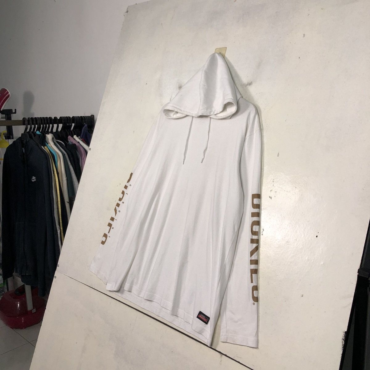 Japanese Brand 📌Vintage Hoodie Pull Over Dickies Striped Design Size US L / EU 52-54 / 3 - 4 Thumbnail