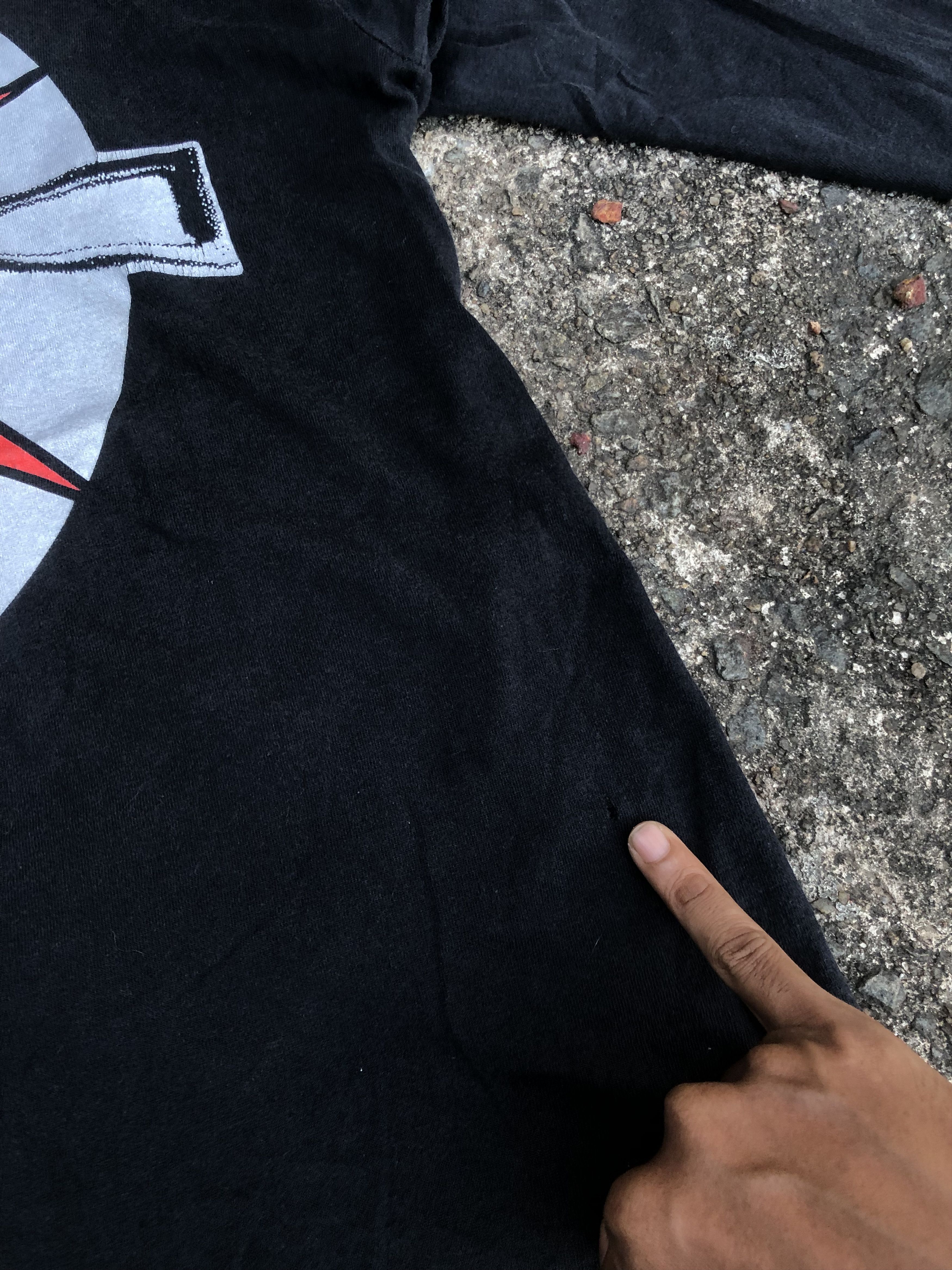 Band Tees 🔥Vintage 90s ATR ATARI TEENAGE RIOT Longsleeve Band T-Shirt Size US L / EU 52-54 / 3 - 11 Thumbnail