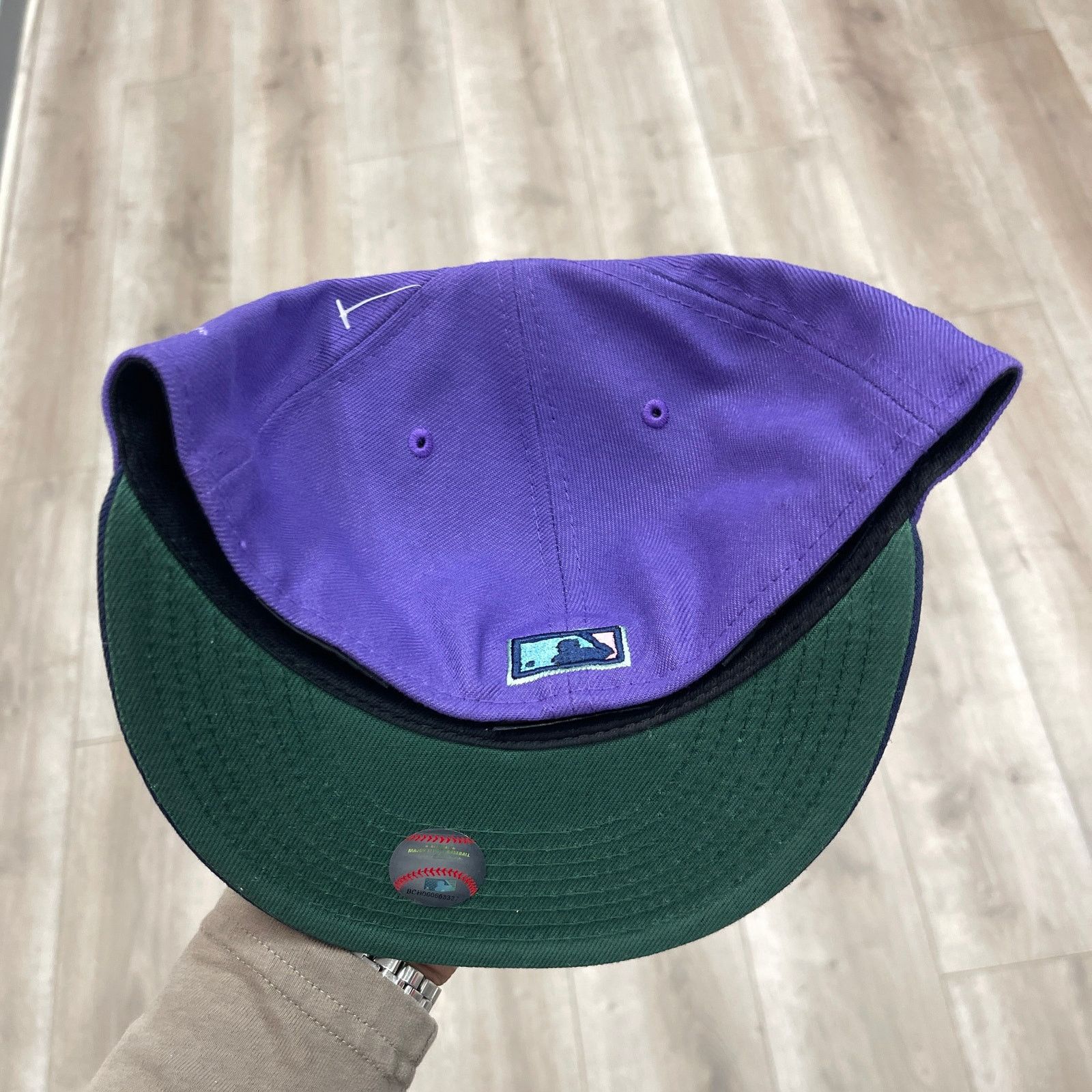 New Era New Era Houston Astros 59FIFTY fitted hat Purple Navy 7 1/4 Size ONE SIZE - 5 Thumbnail