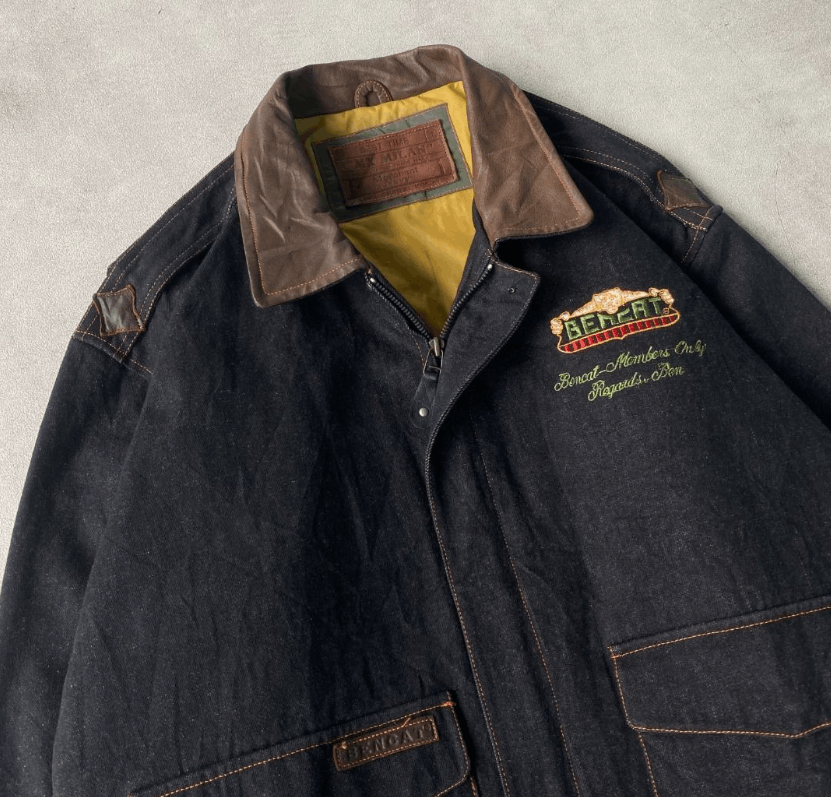 If Six Was Nine × KMRii × Le Grande Bleu (L.G.B.) Mx Milan Work Jacket Vintage Boxy Fit Size US XL / EU 56 / 4 - 2 Thumbnail