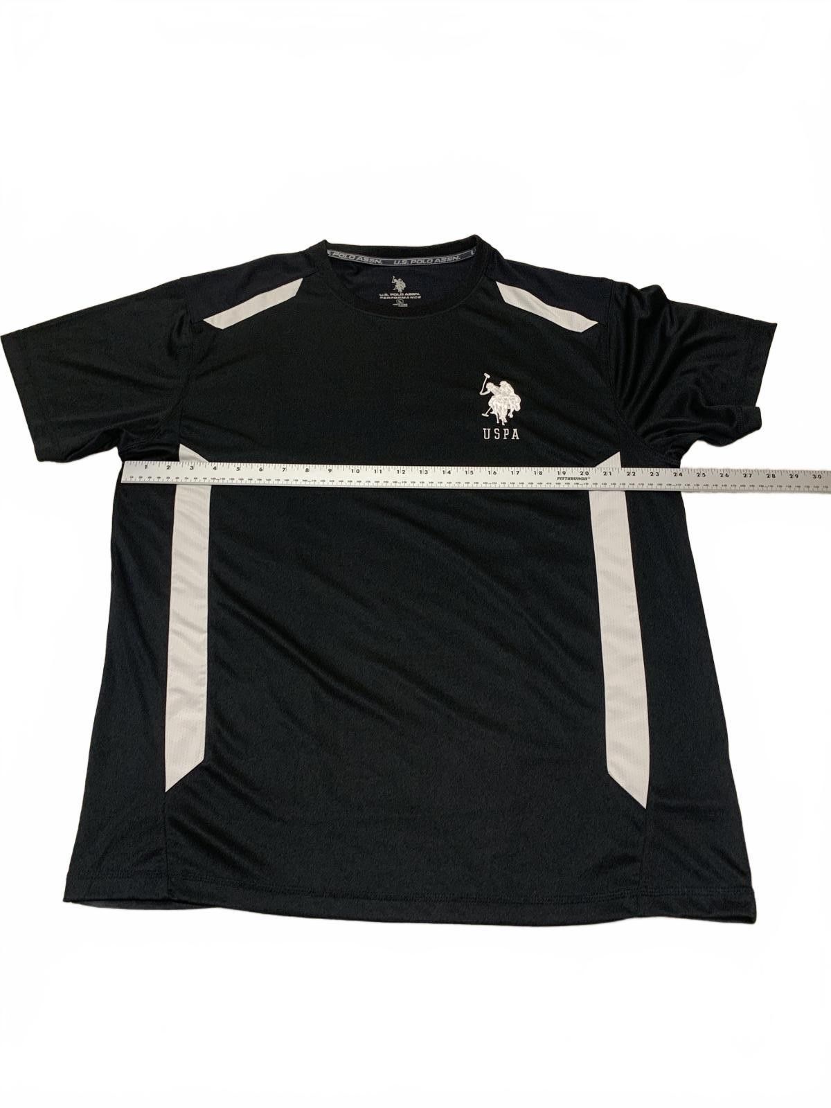 U.S. Polo Assn. U.S. Polo Assn. Performance Shirt XL Black White Size US XL / EU 56 / 4 - 7 Thumbnail