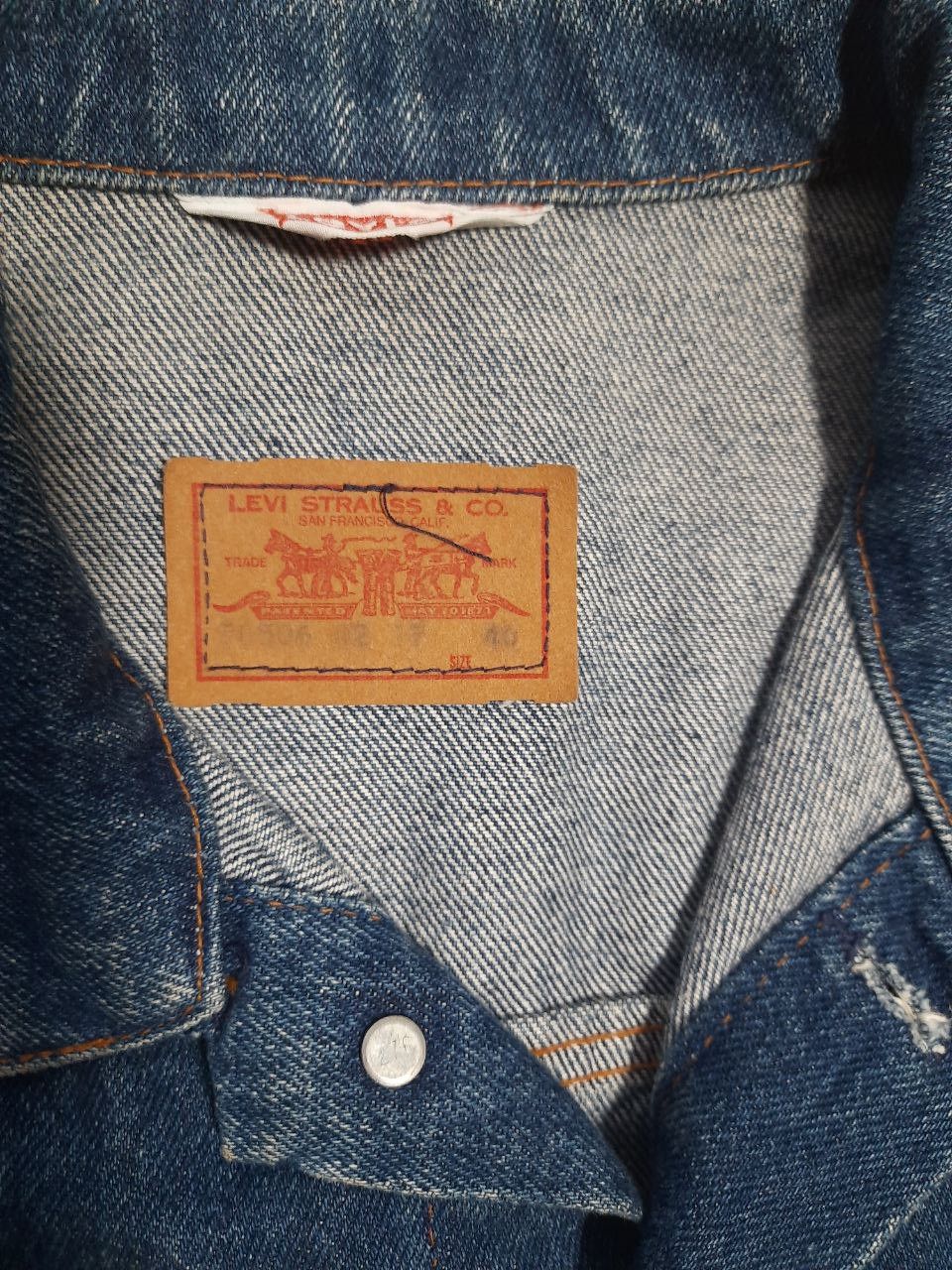 Levi's × Levi's Vintage Clothing Levi's Denim Jacket Vintage 70's Size US L / EU 52-54 / 3 - 4 Thumbnail