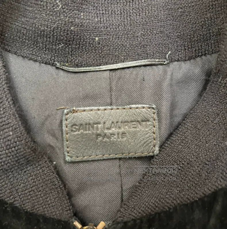 Saint Laurent Paris Saint Laurent Paris Black Velvet Note Jacket Size US S / EU 44-46 / 1 - 4 Thumbnail
