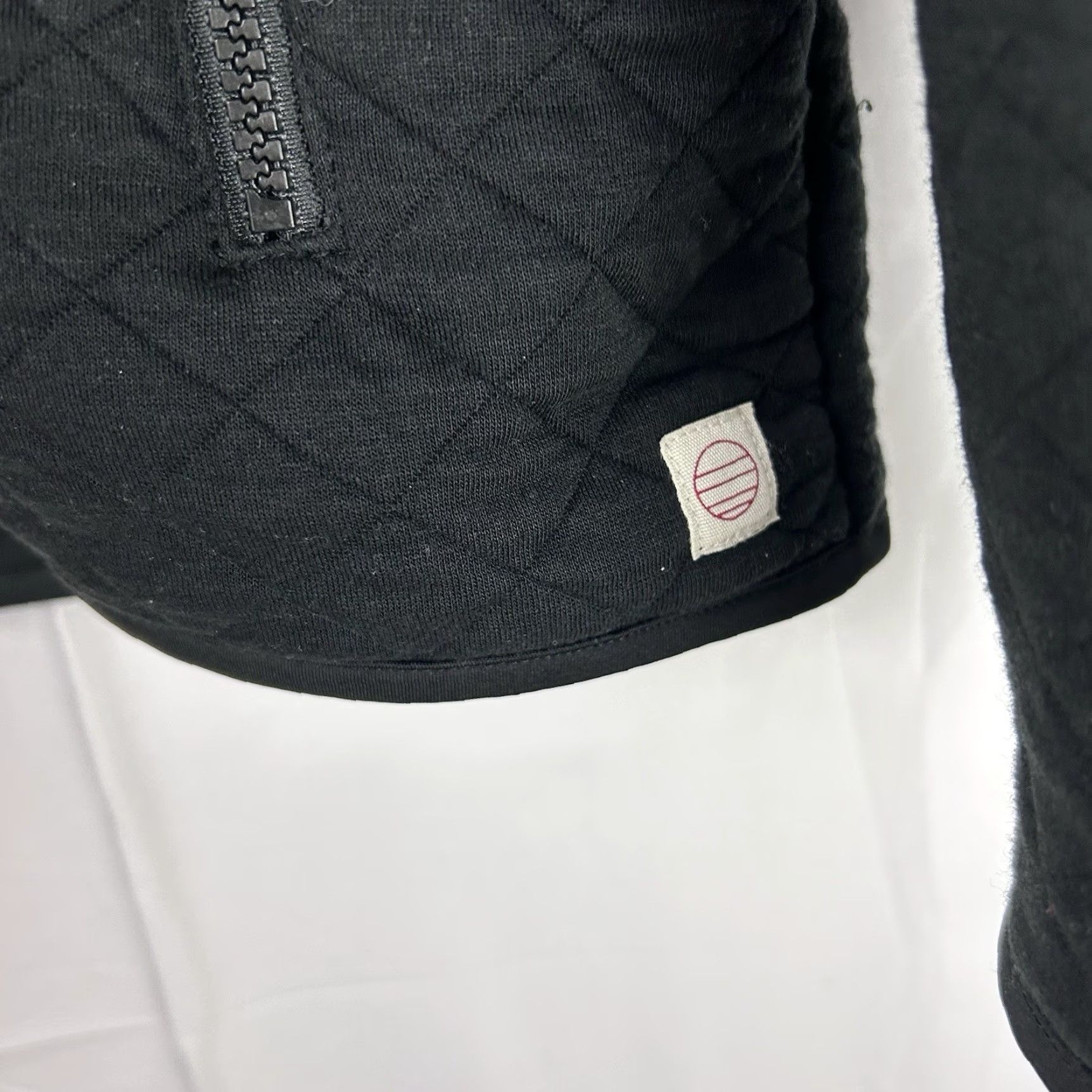 Marine Layer VINTAGE Marine Layer Corbett Quilted Full Zip Jacket Men’s Large Black Polyester Cotton Size US L / EU 52-54 / 3 - 5 Thumbnail
