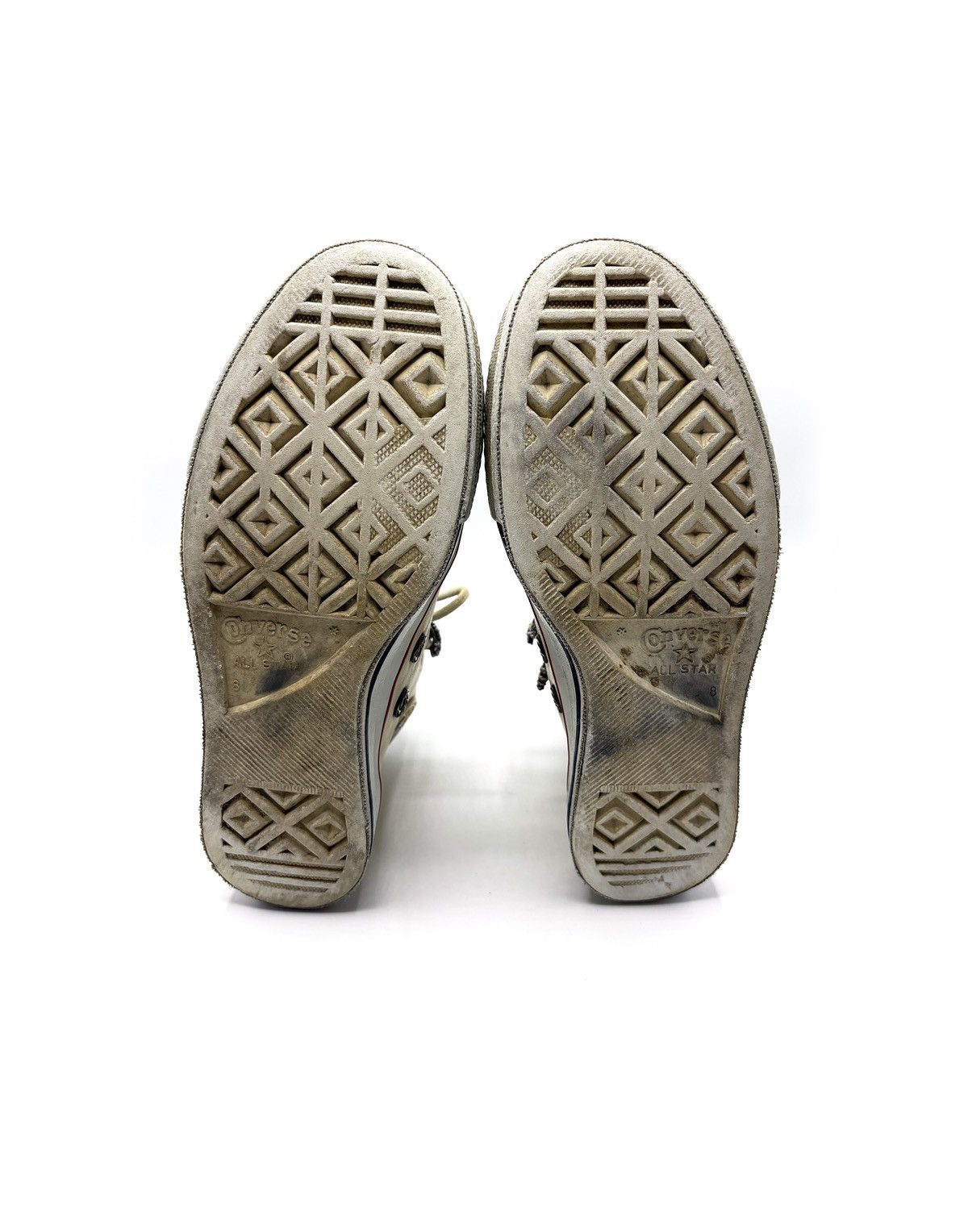 A&G Rock A&G .925 Silver Converse All Star Cross Patch Sneakers Size US 8 / EU 41 - 5 Thumbnail